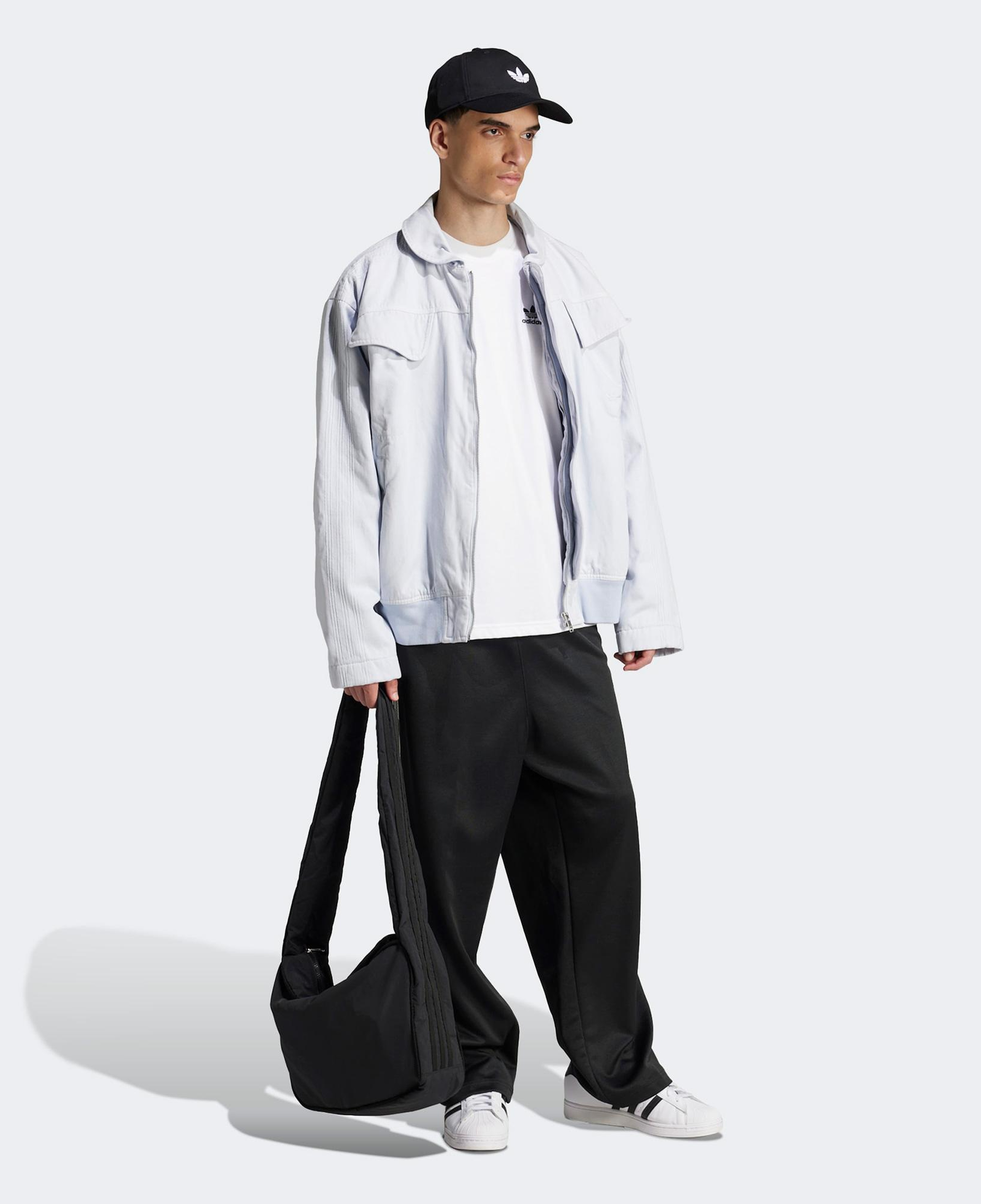 adidas Trefoil Essentials Erkek Beyaz T-Shirt