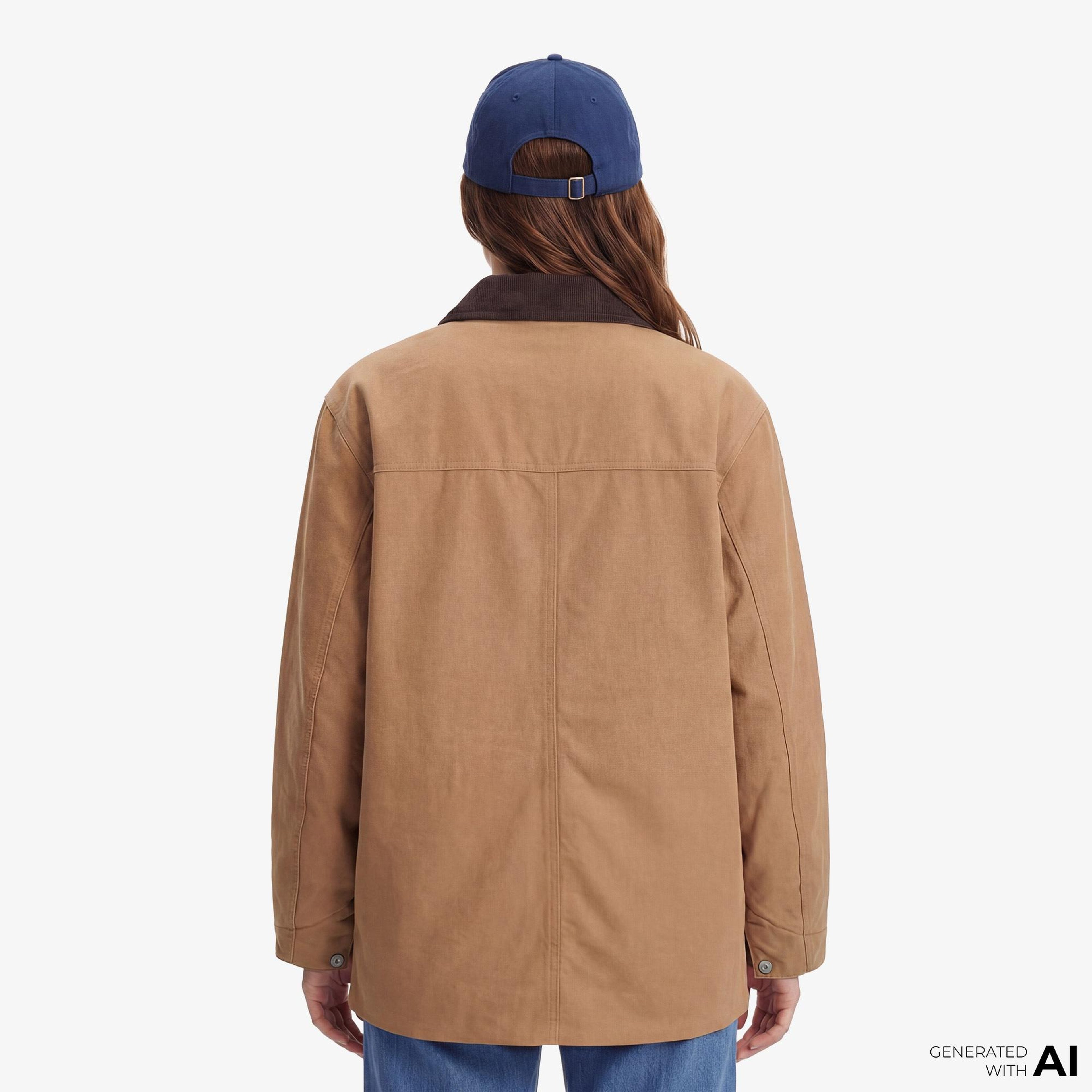 Tommy Hilfiger Soft Utility Kadın Kahverengi Ceket