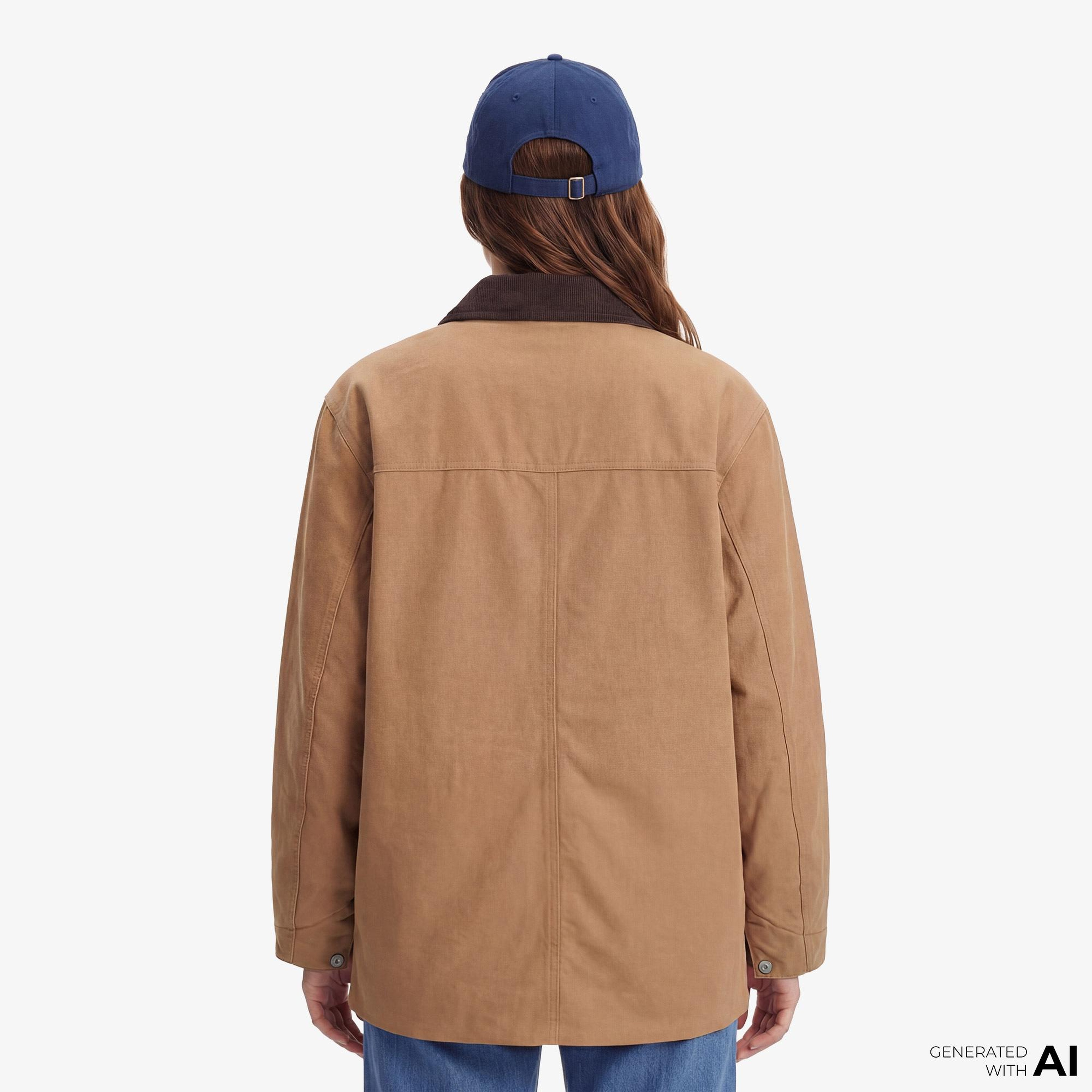 Tommy Hilfiger Soft Utility Kadın Kahverengi Ceket