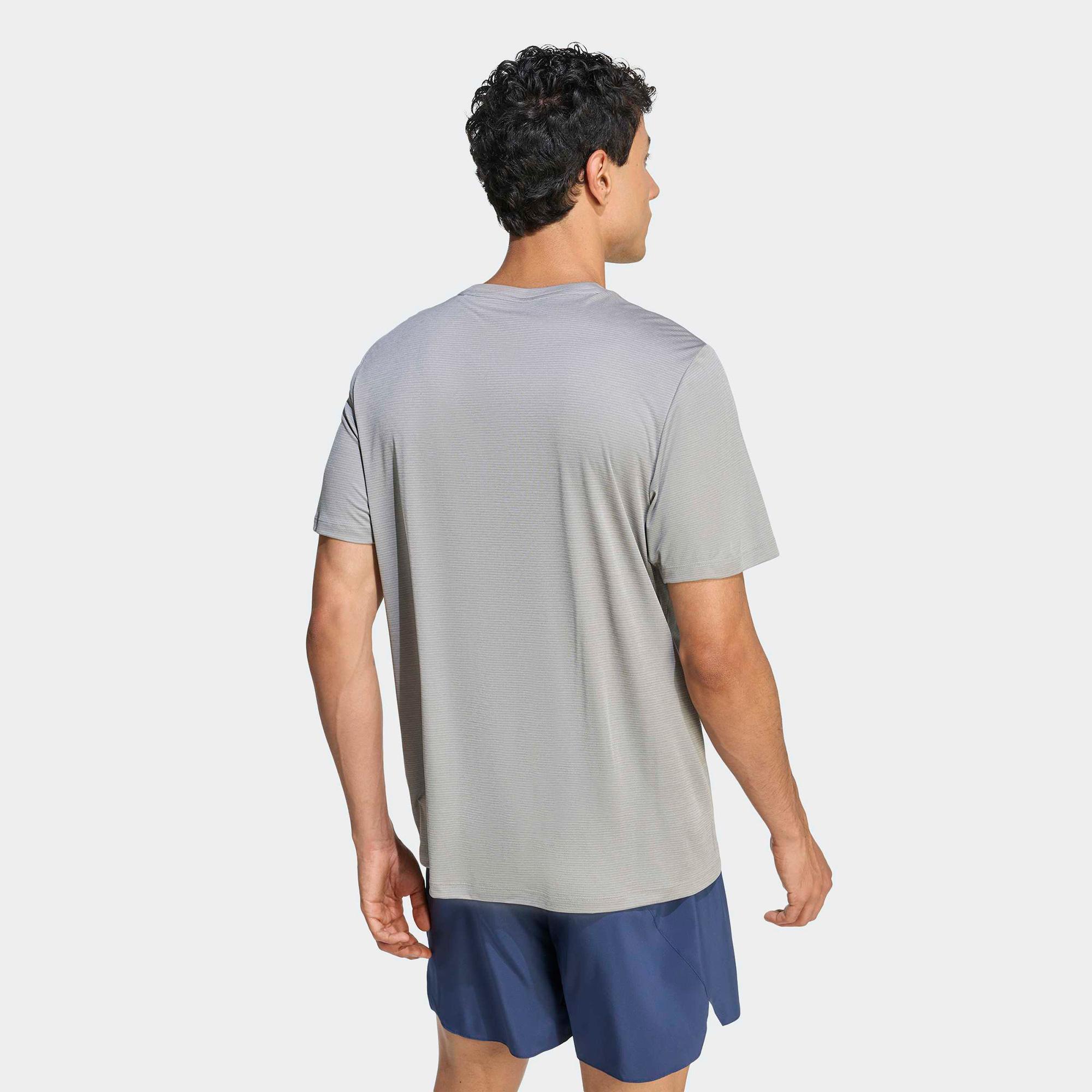adidas Adi365 Running Essentials Erkek Gri T-Shirt