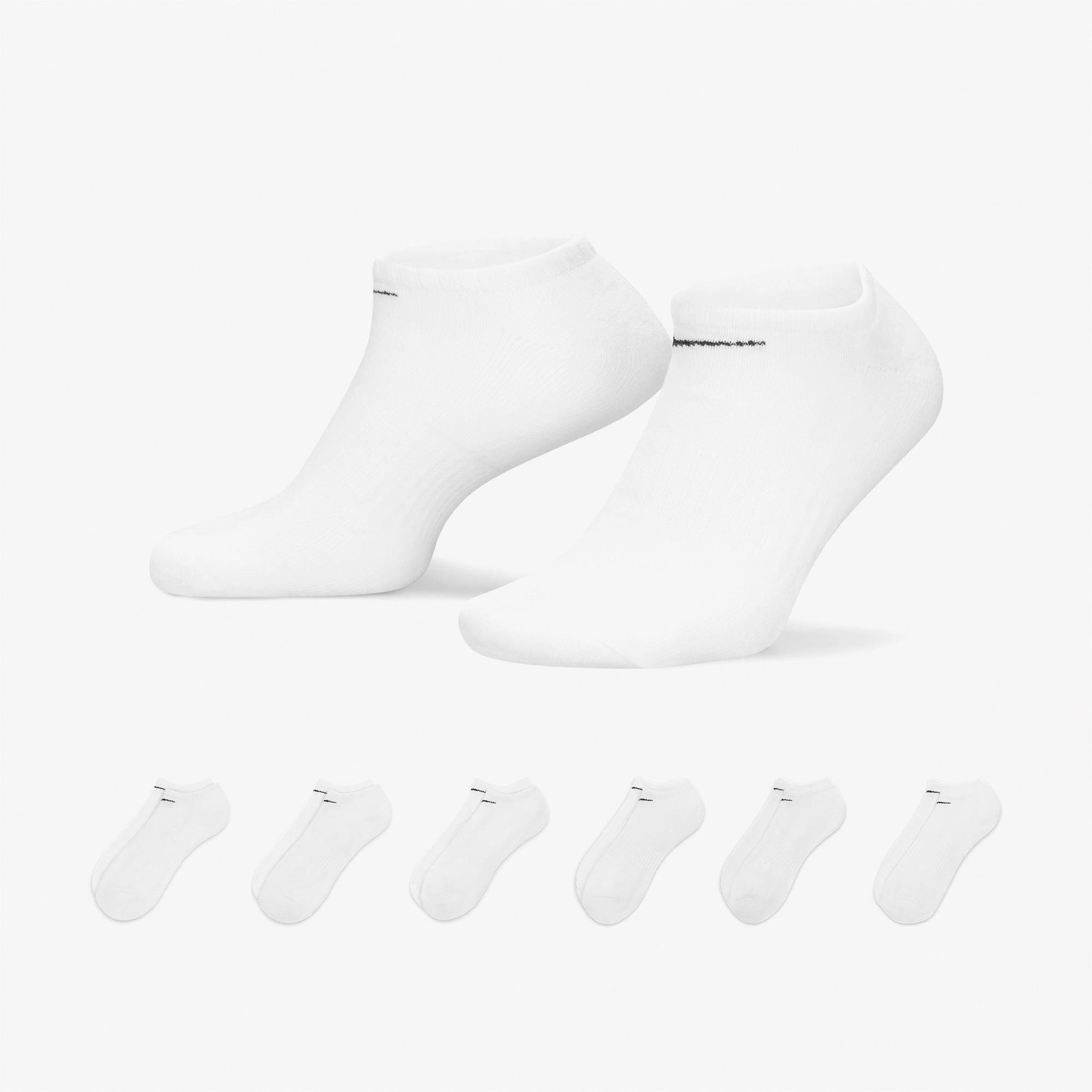 Nike Everyday Cushioned Unisex Beyaz Çorap