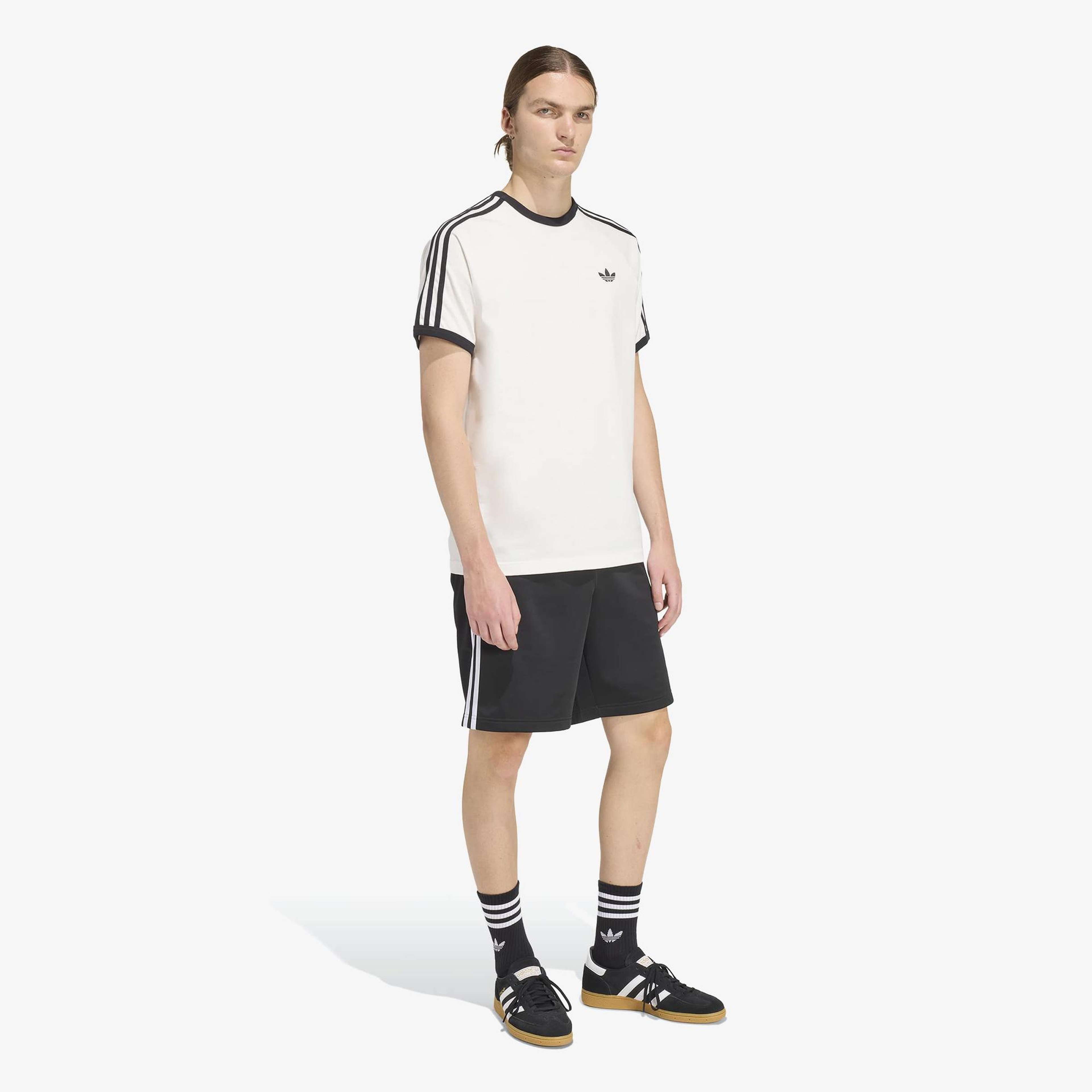 adidas 3-Stripes Erkek Beyaz T-Shirt