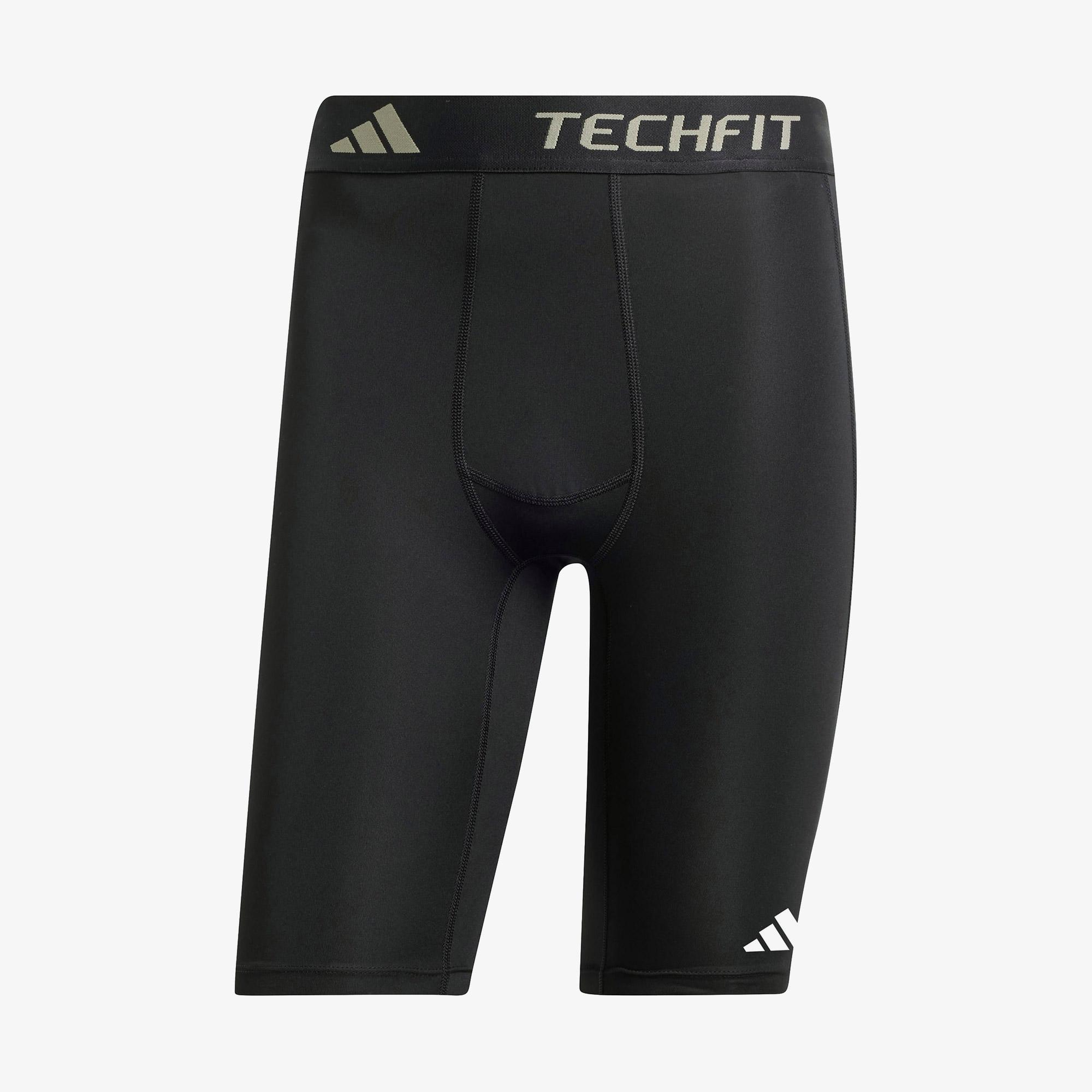 adidas Techfit Compression Training Erkek Siyah Kısa Tayt