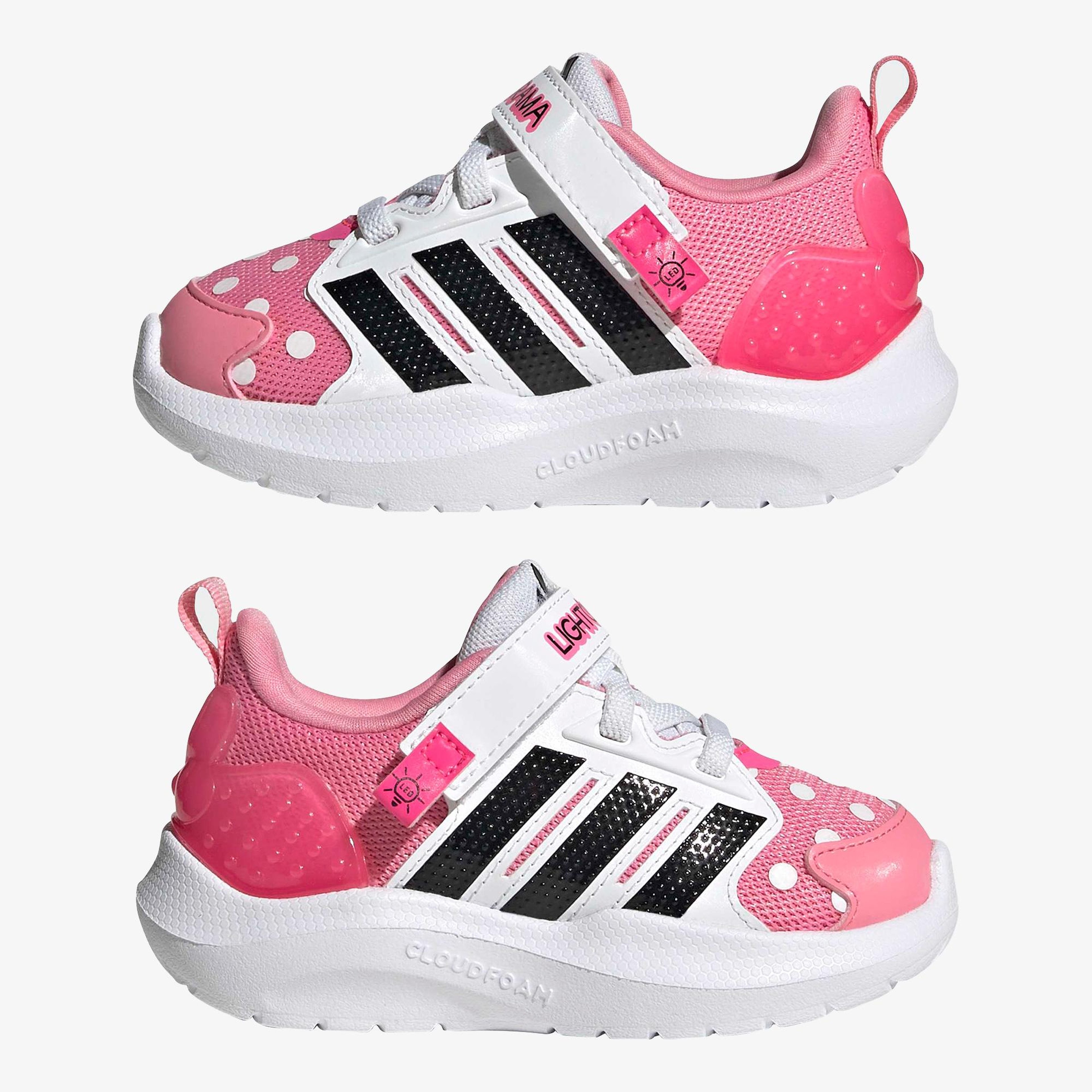 adidas Disney Lightorama Minnie Mouse Çocuk Pembe Spor Ayakkabı