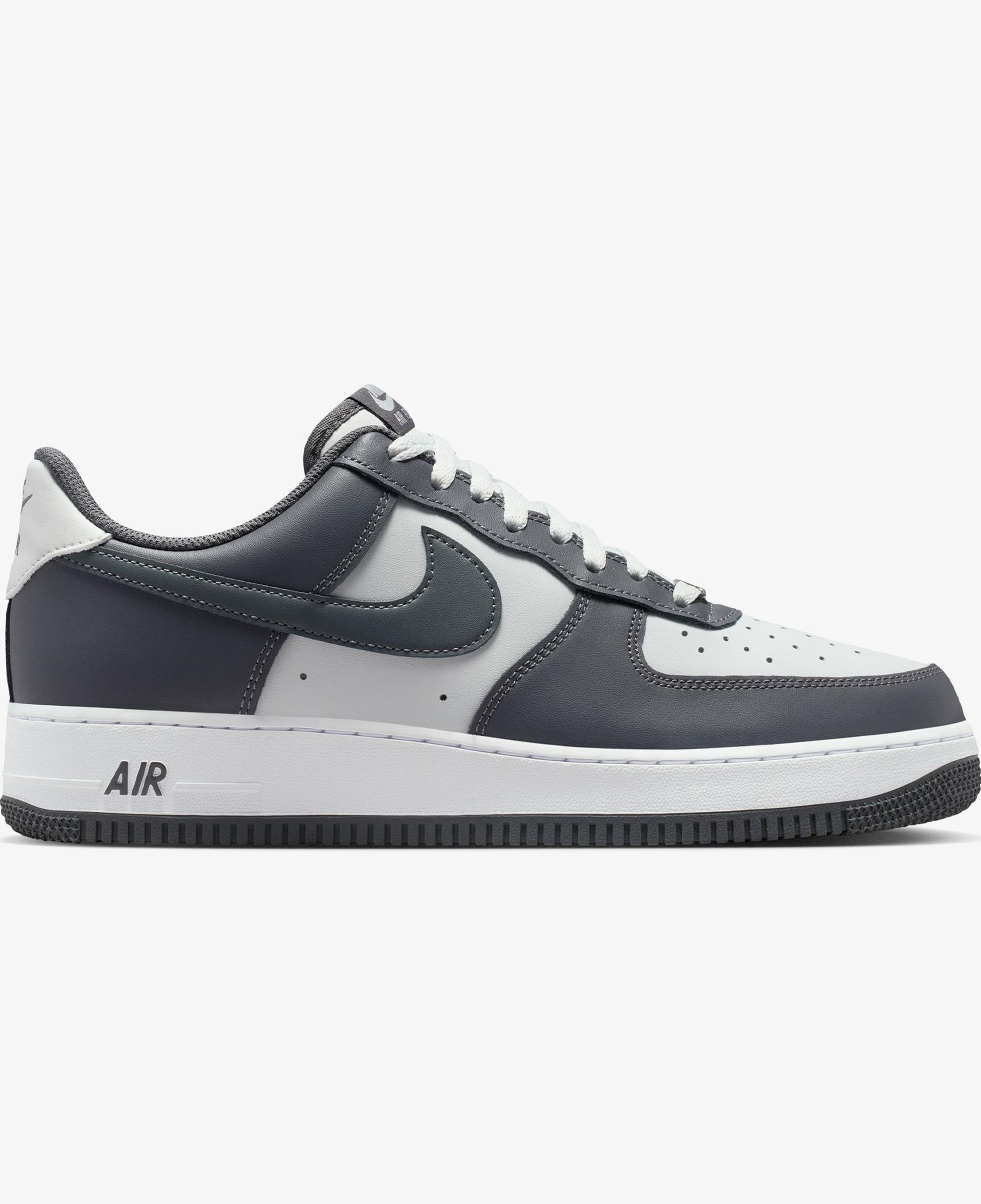Nike Air Force 1 '07 Erkek Gri Spor Ayakkabı
