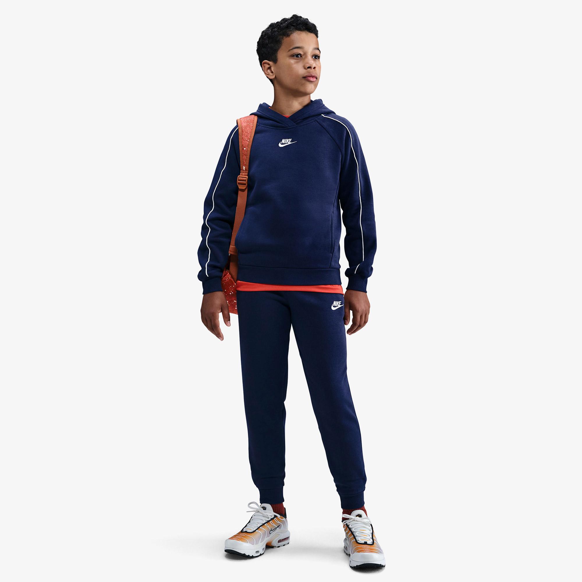 Nike Sportswear Club Fleece Çocuk Lacivert Eşofman Takımı