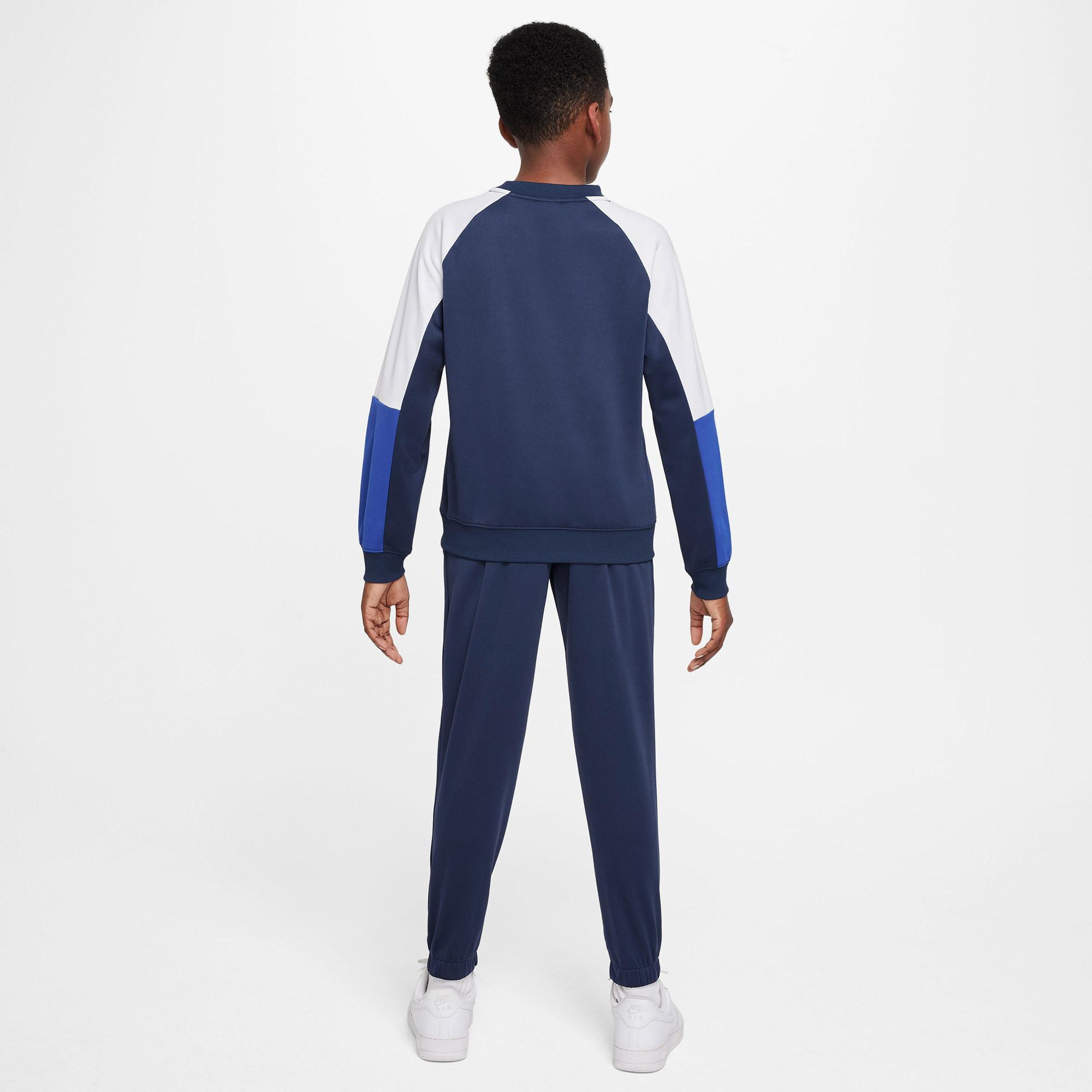 Nike Sportswear Dri-Fit Crew Çocuk Lacivert Eşofman Takımı