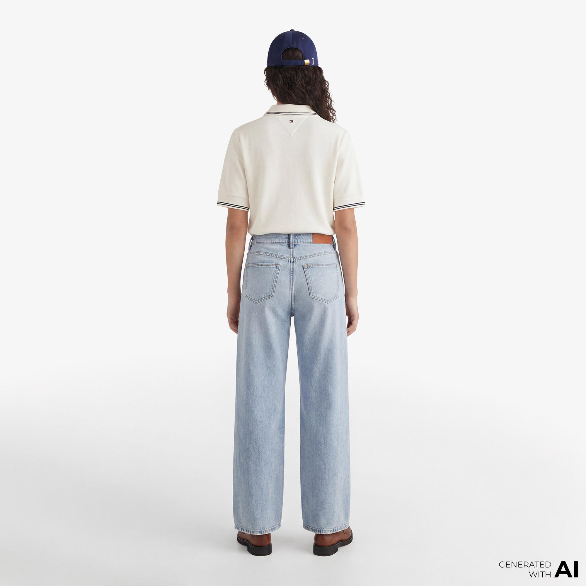 Tommy Hilfiger Snow Blues Kadın Mavi Jean