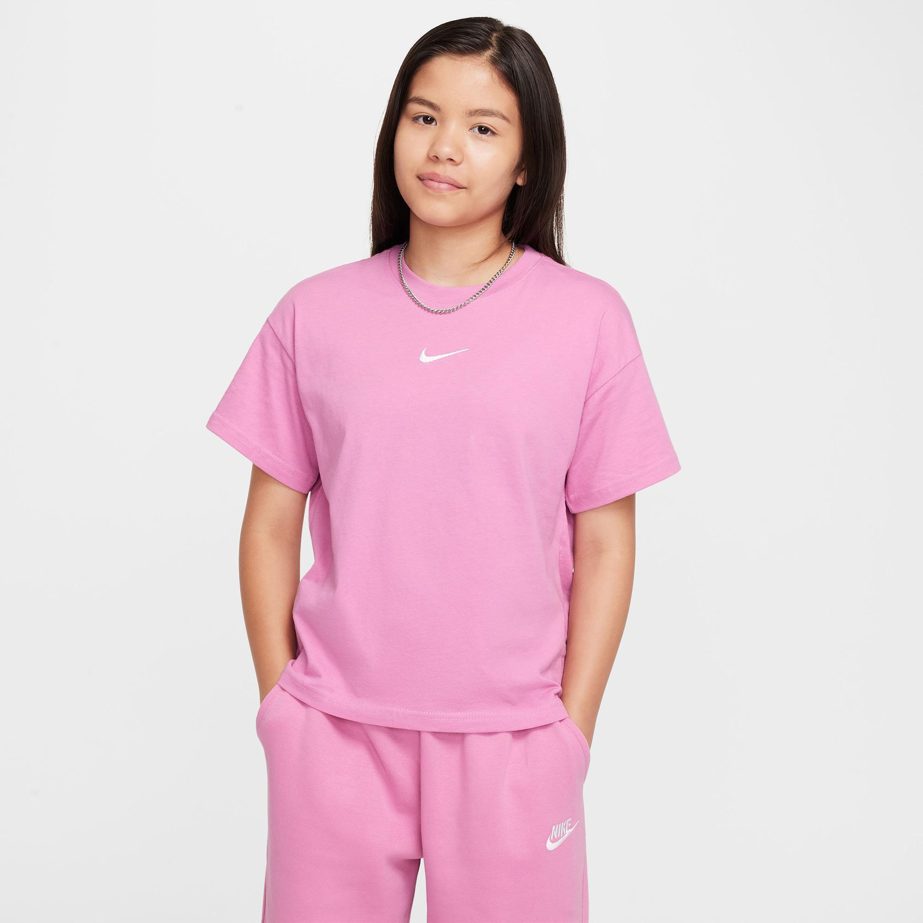 Nike Sportswear Essentials Çocuk Pembe T-Shirt