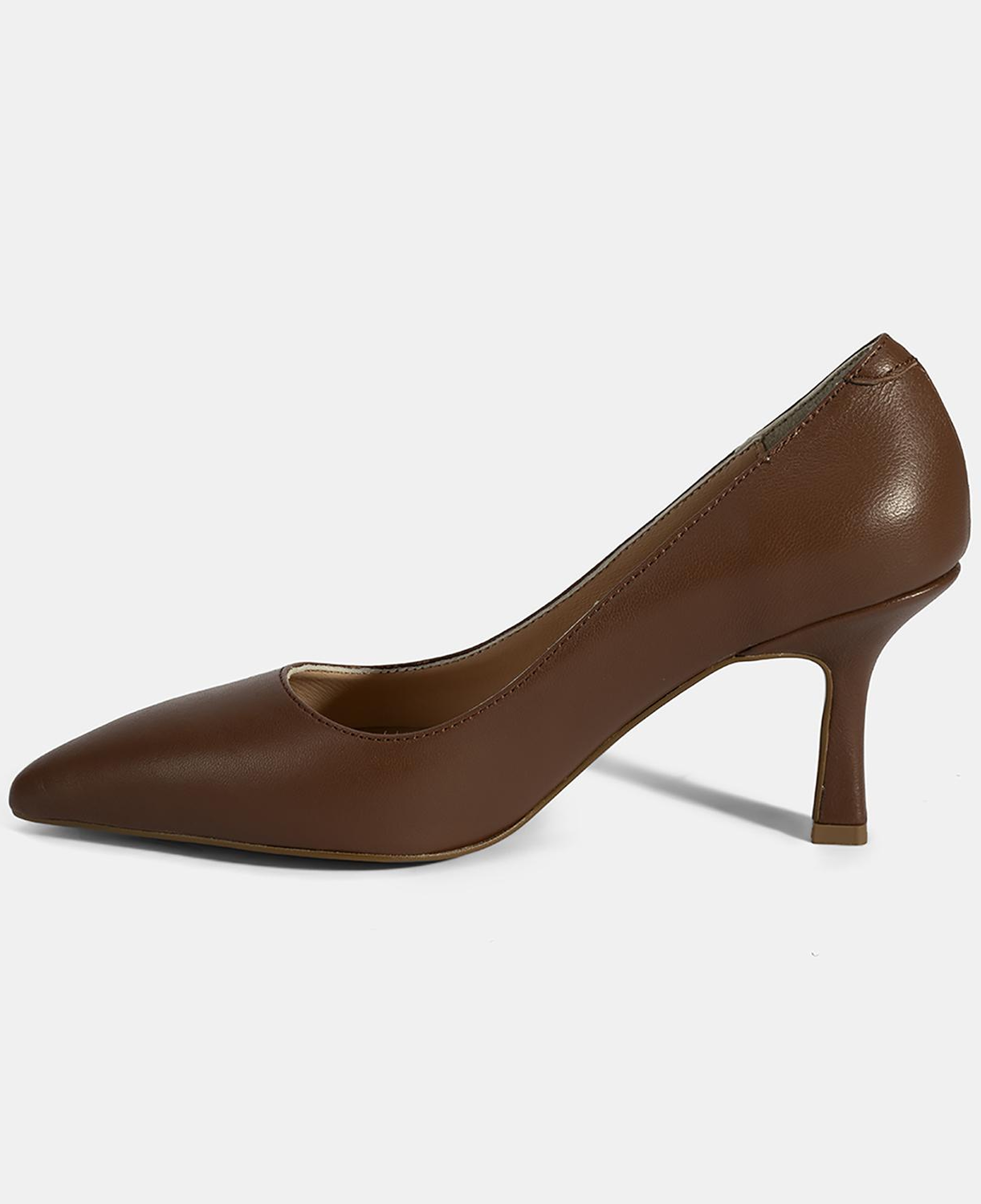 Kadın Taba Deri Stiletto