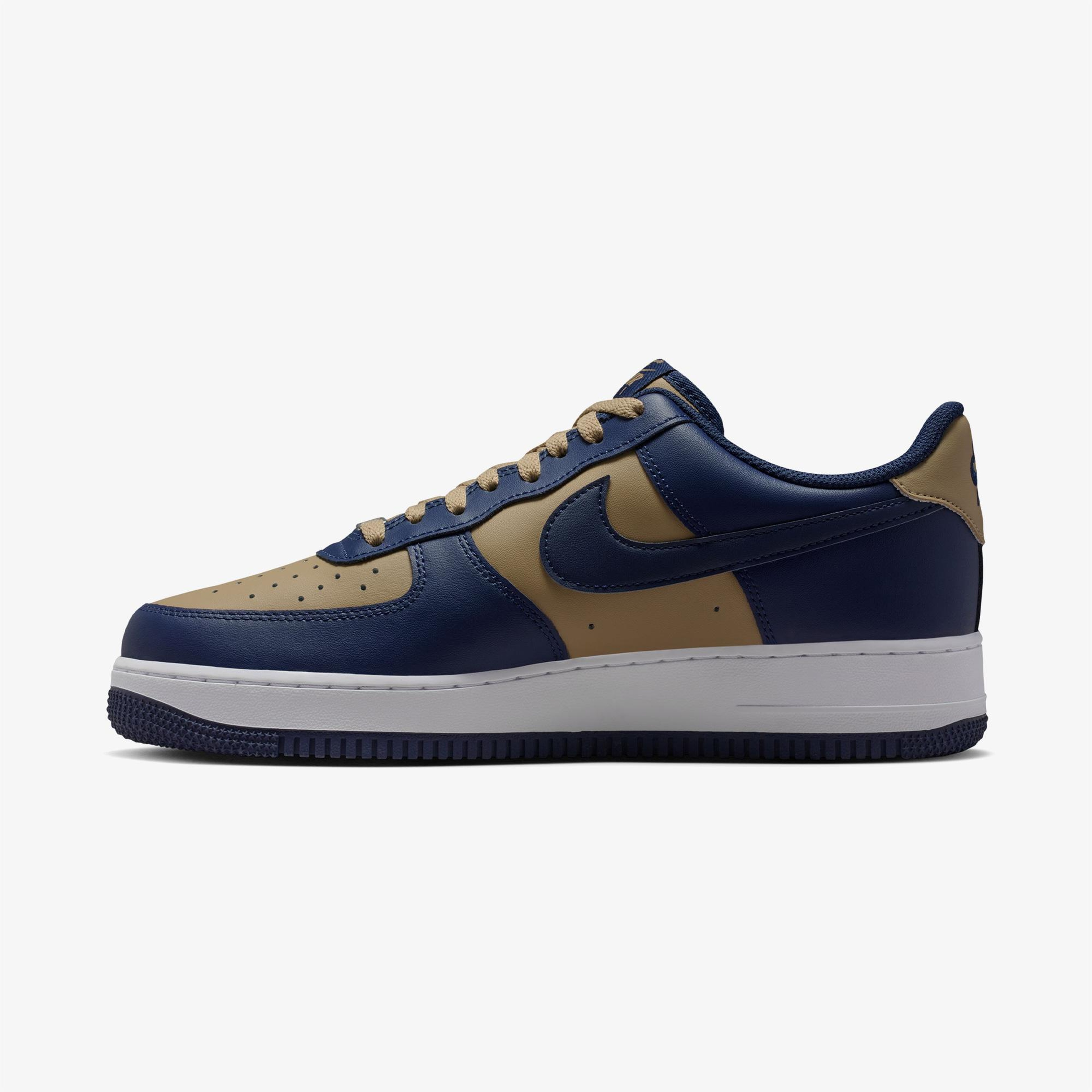 Nike Air Force 1 '07 Erkek Lacivert Spor Ayakkabı