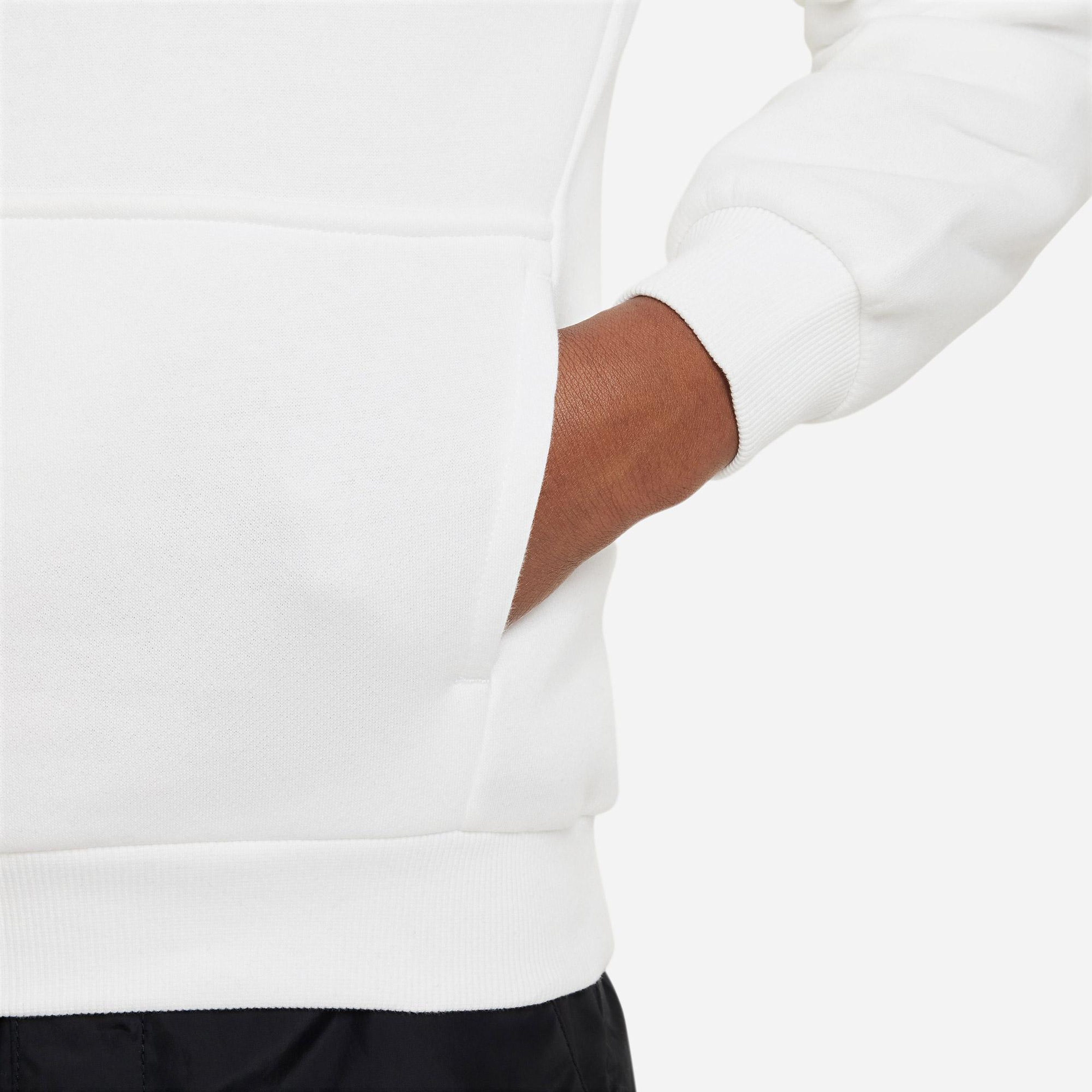 Nike Sportswear Club Fleece Çocuk Beyaz Kapüşonlu Hoodie