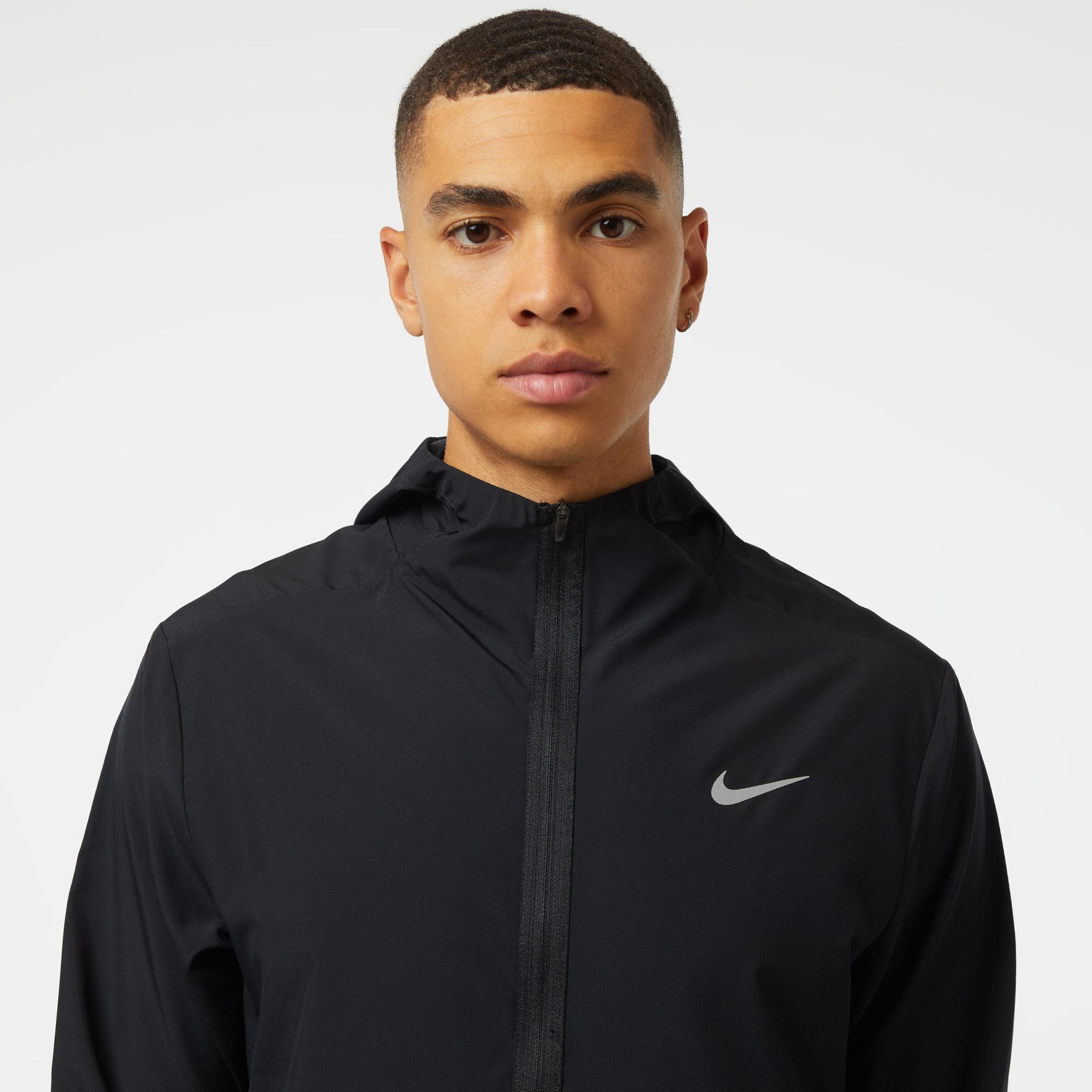 Nike Dri-Fit Form Erkek Siyah Eşofman Üstü