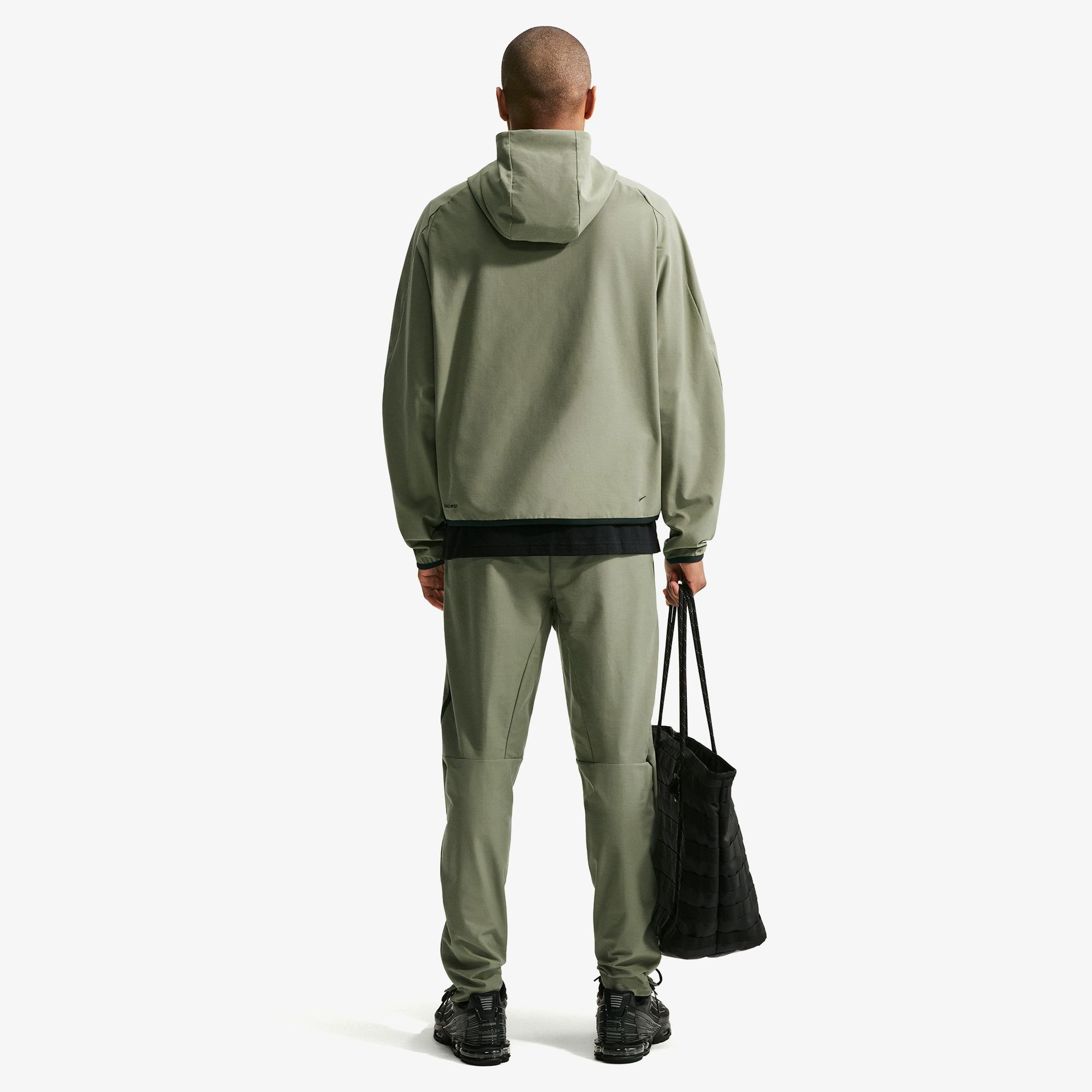 Nike Tech Shori Knit Erkek Yeşil Ceket