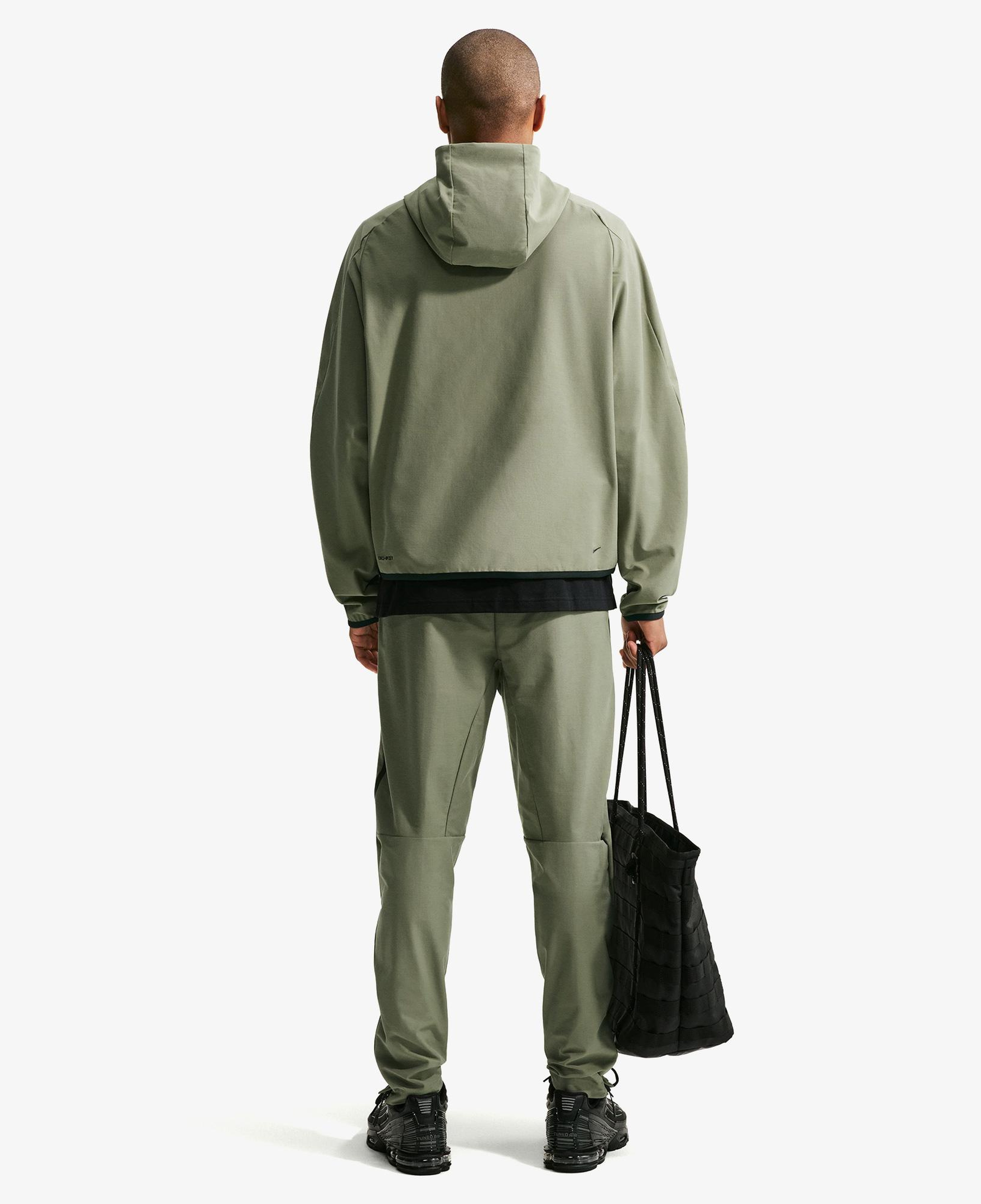 Nike Tech Shori Knit Erkek Yeşil Ceket