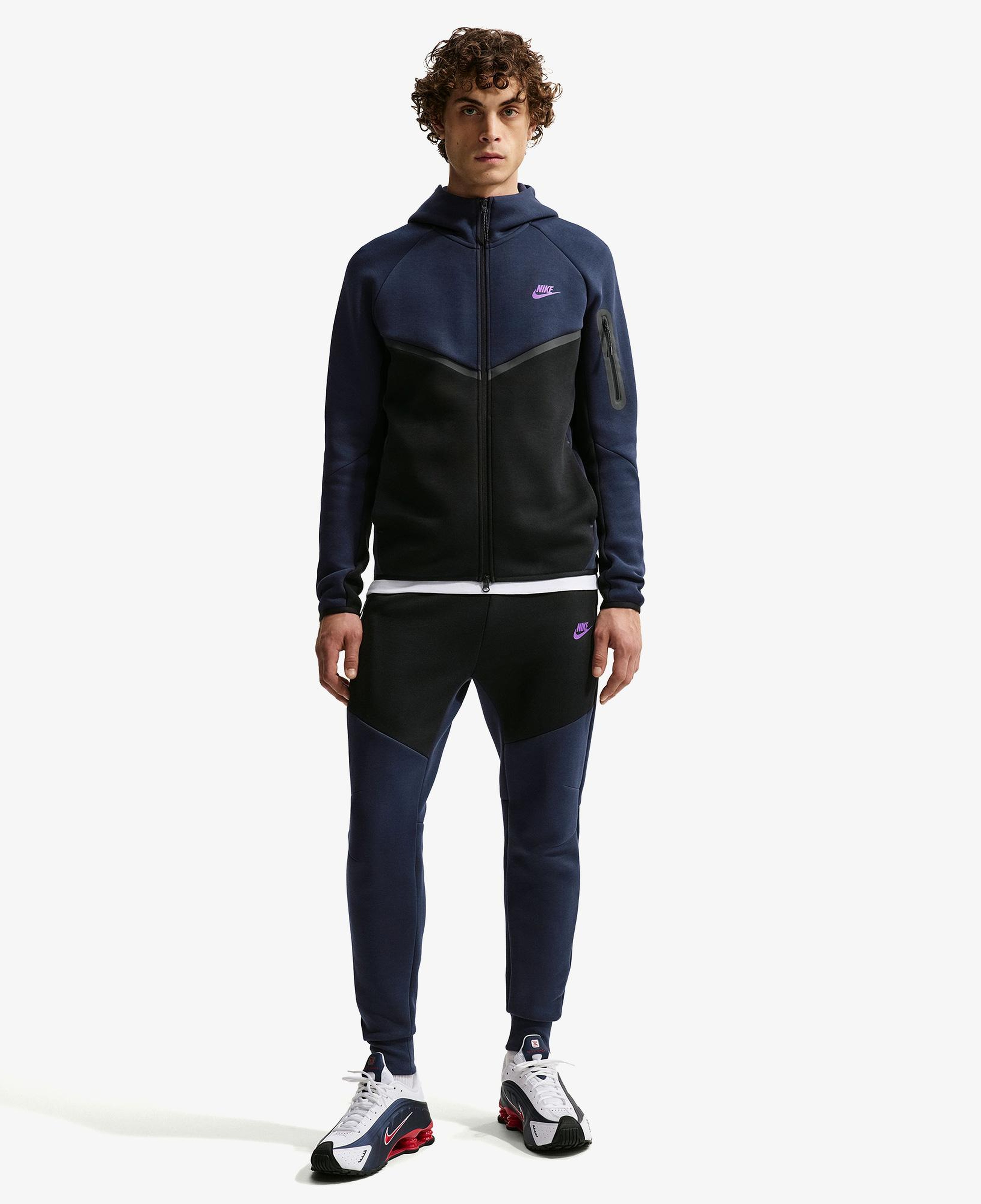 Nike Tech Fleece Erkek Lacivert Sweatshirt