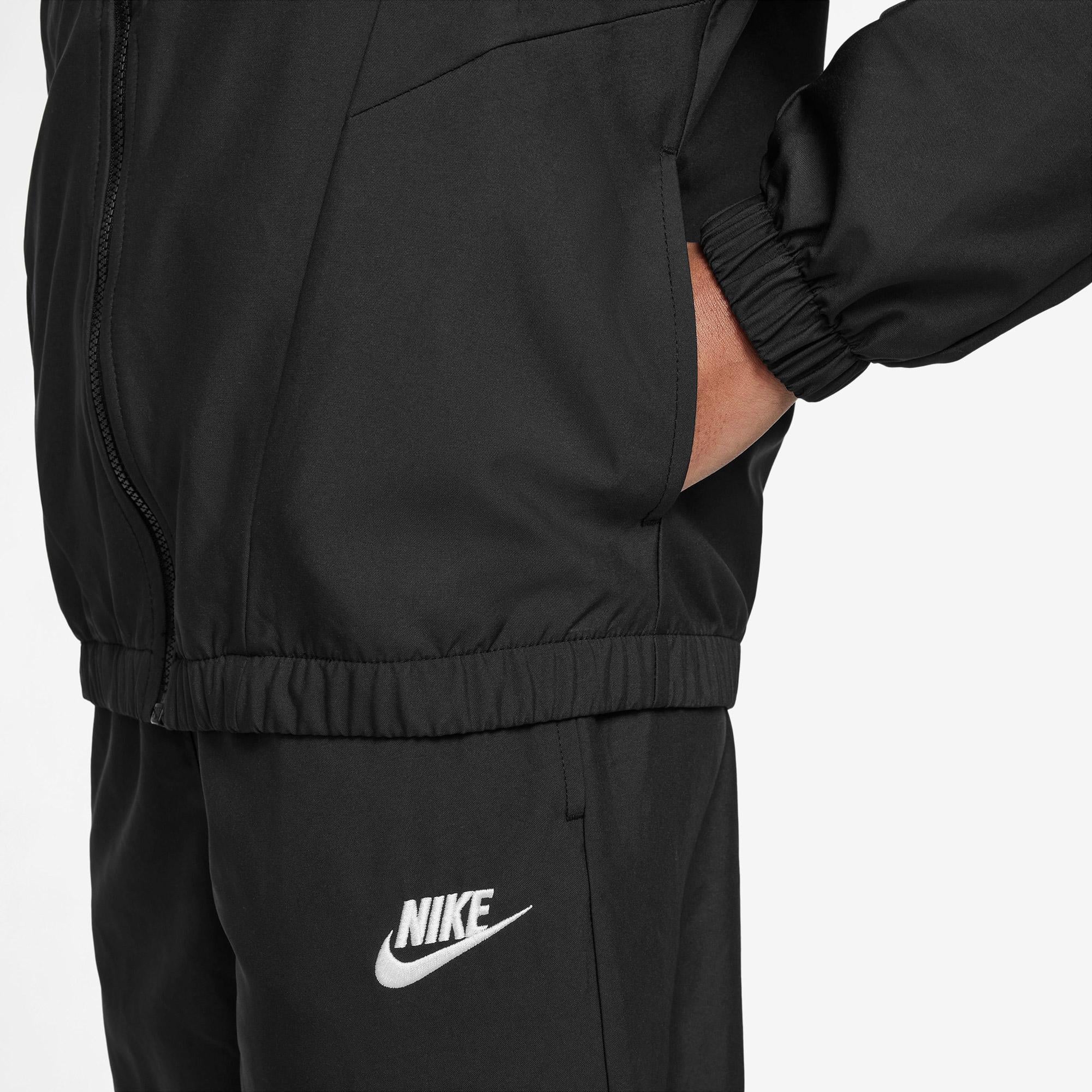 Nike Sportswear Woven Çocuk Siyah Eşofman Takımı