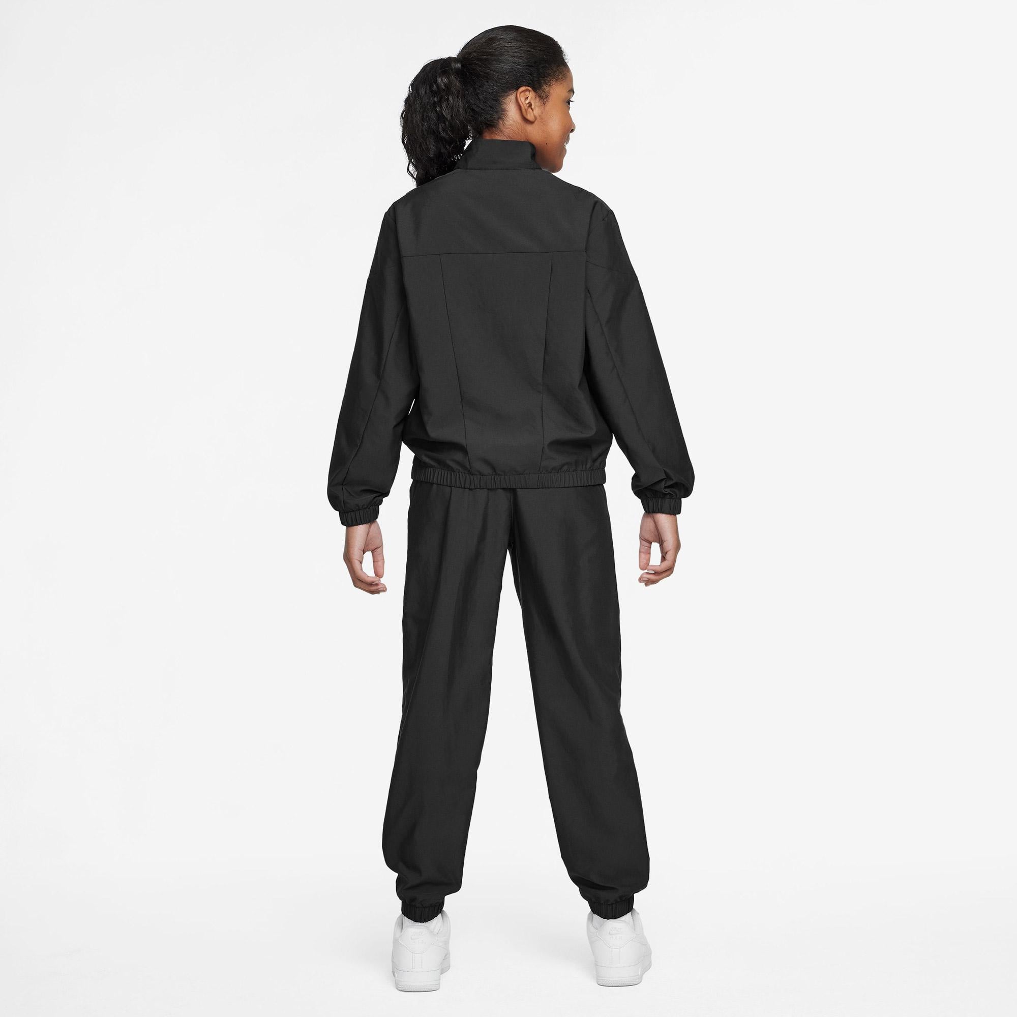 Nike Sportswear Woven Çocuk Siyah Eşofman Takımı
