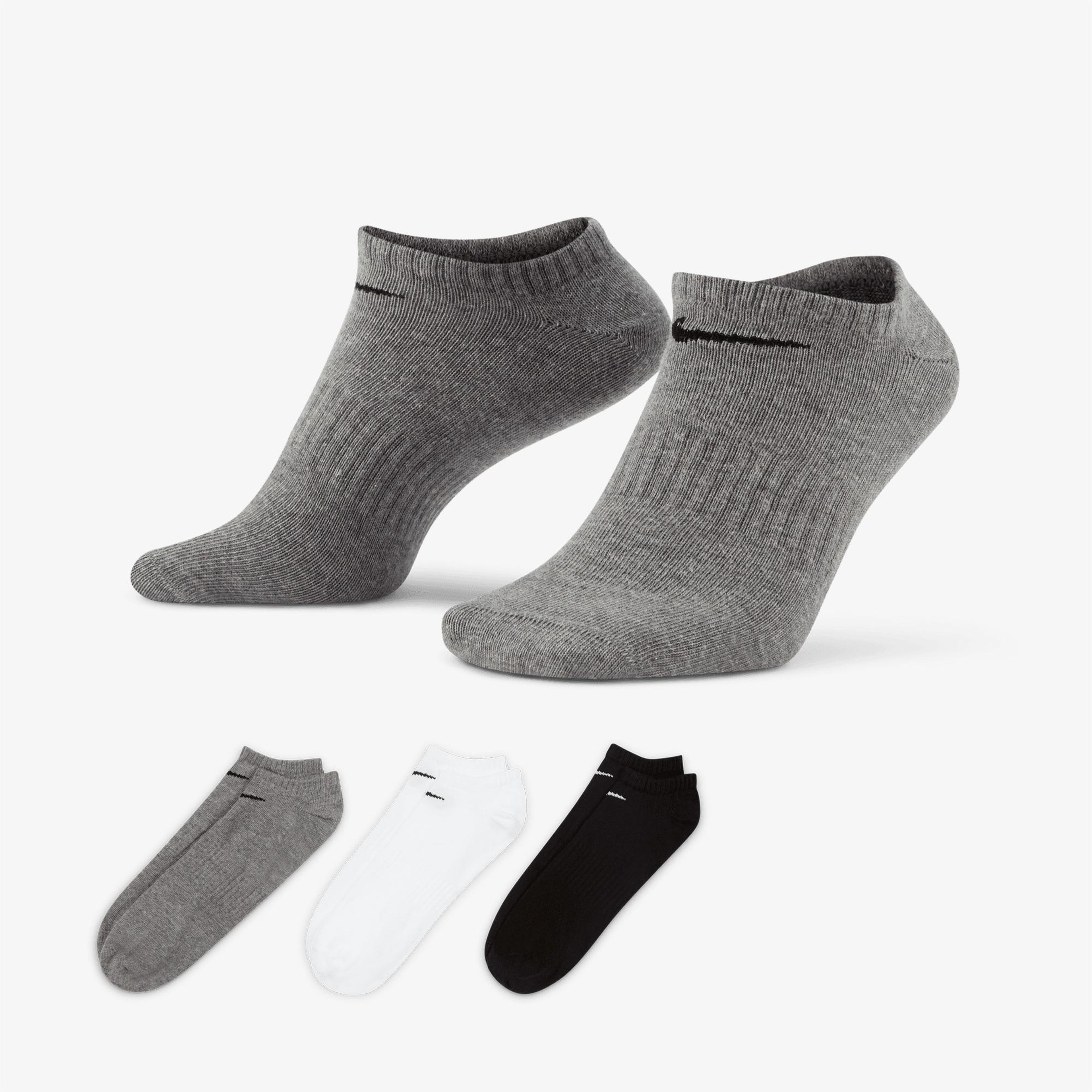 Nike Everyday Sportswear 3'lü 132 Unisex Renkli Çorap