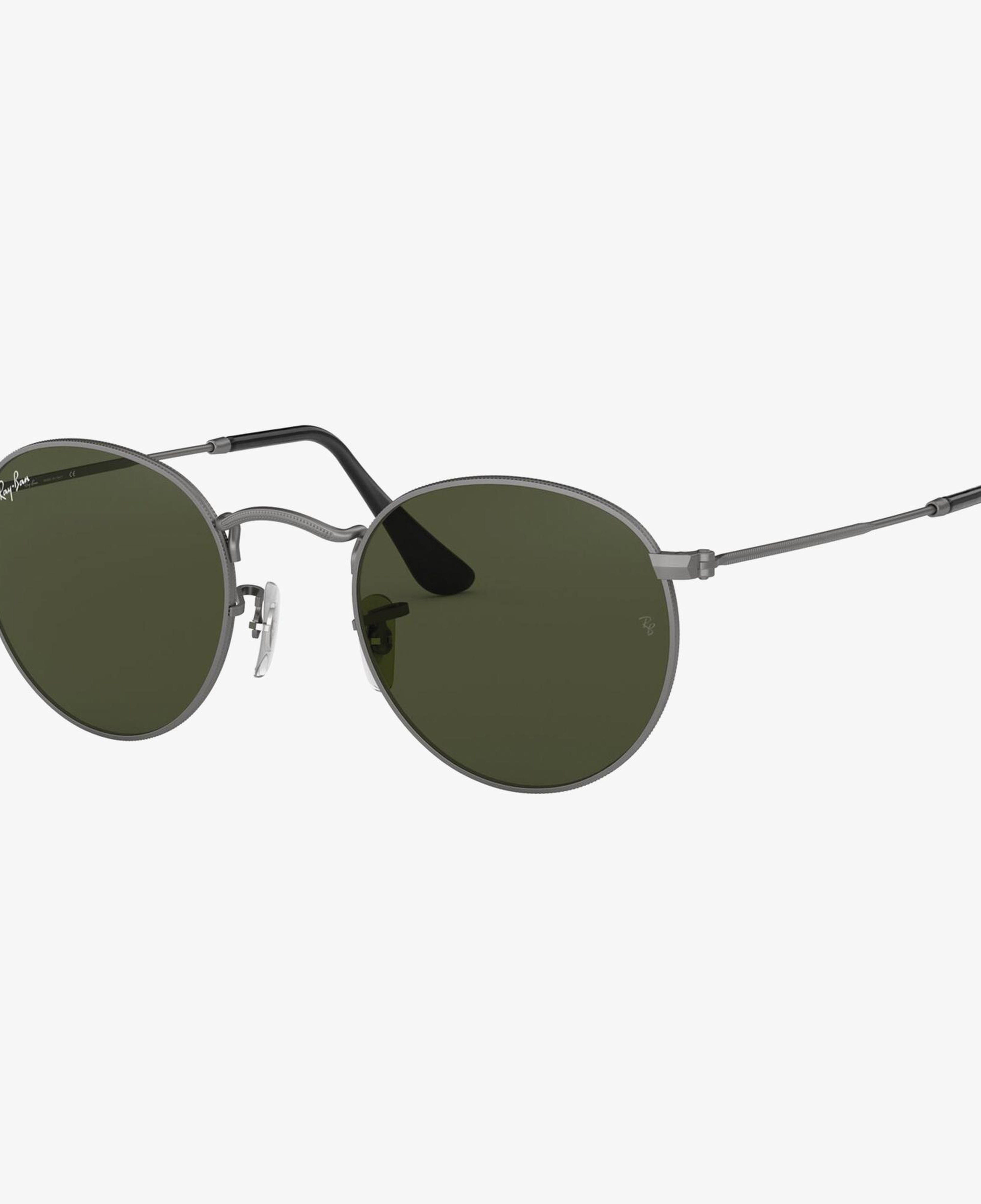 RAY-BAN 0RB3447 Round Metal Erkek Mat Gunmetal Güneş Gözlüğü
