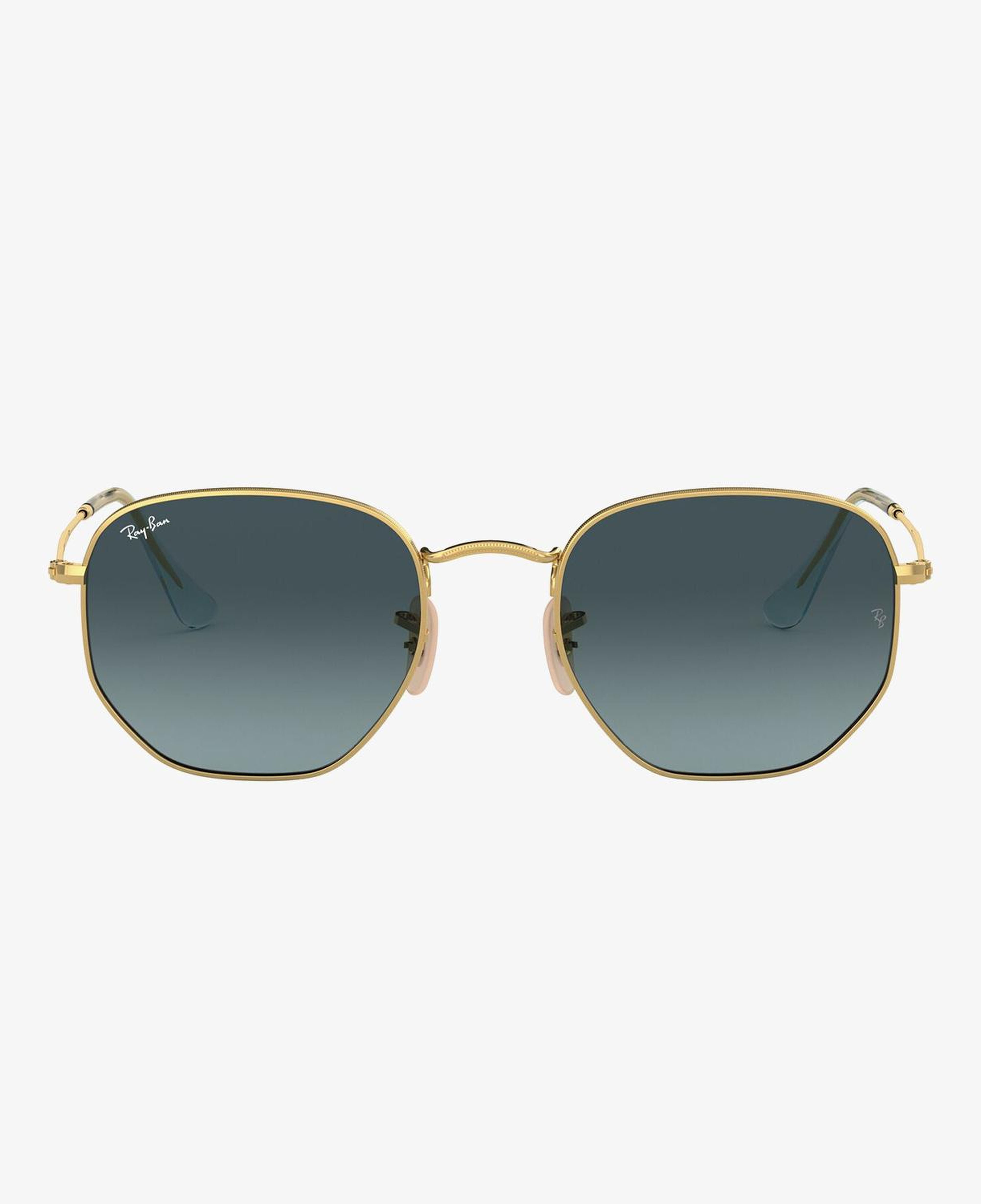 RAY-BAN 0RB3548N Hexagonal Unisex Gold Güneş Gözlüğü