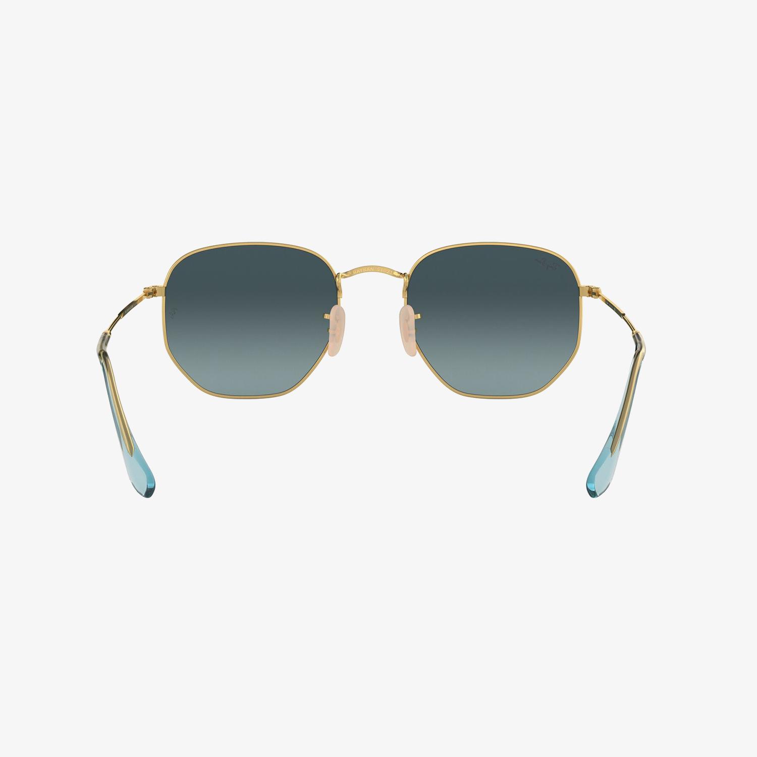 RAY-BAN 0RB3548N Hexagonal Unisex Gold Güneş Gözlüğü