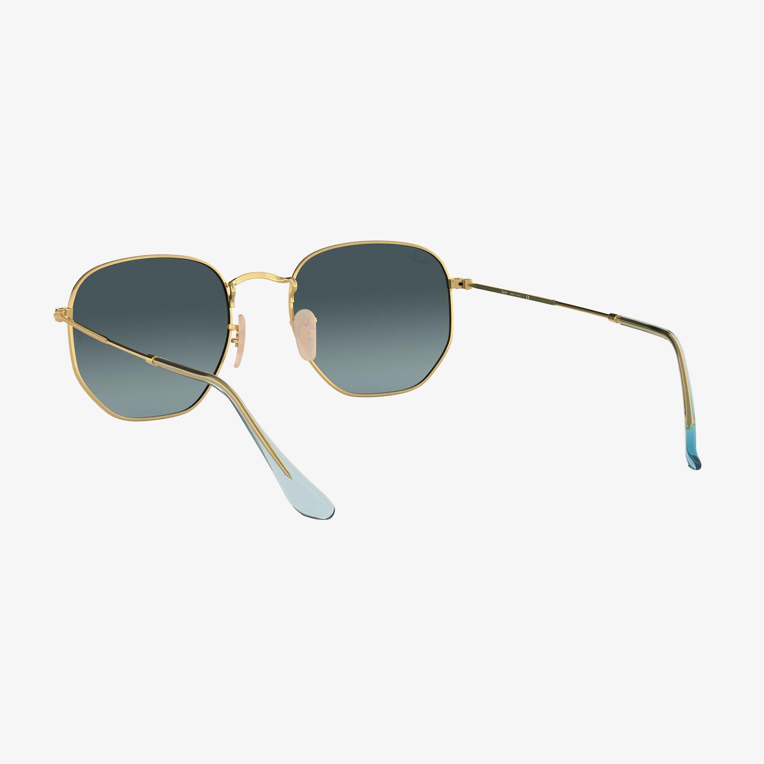 RAY-BAN 0RB3548N Hexagonal Unisex Gold Güneş Gözlüğü