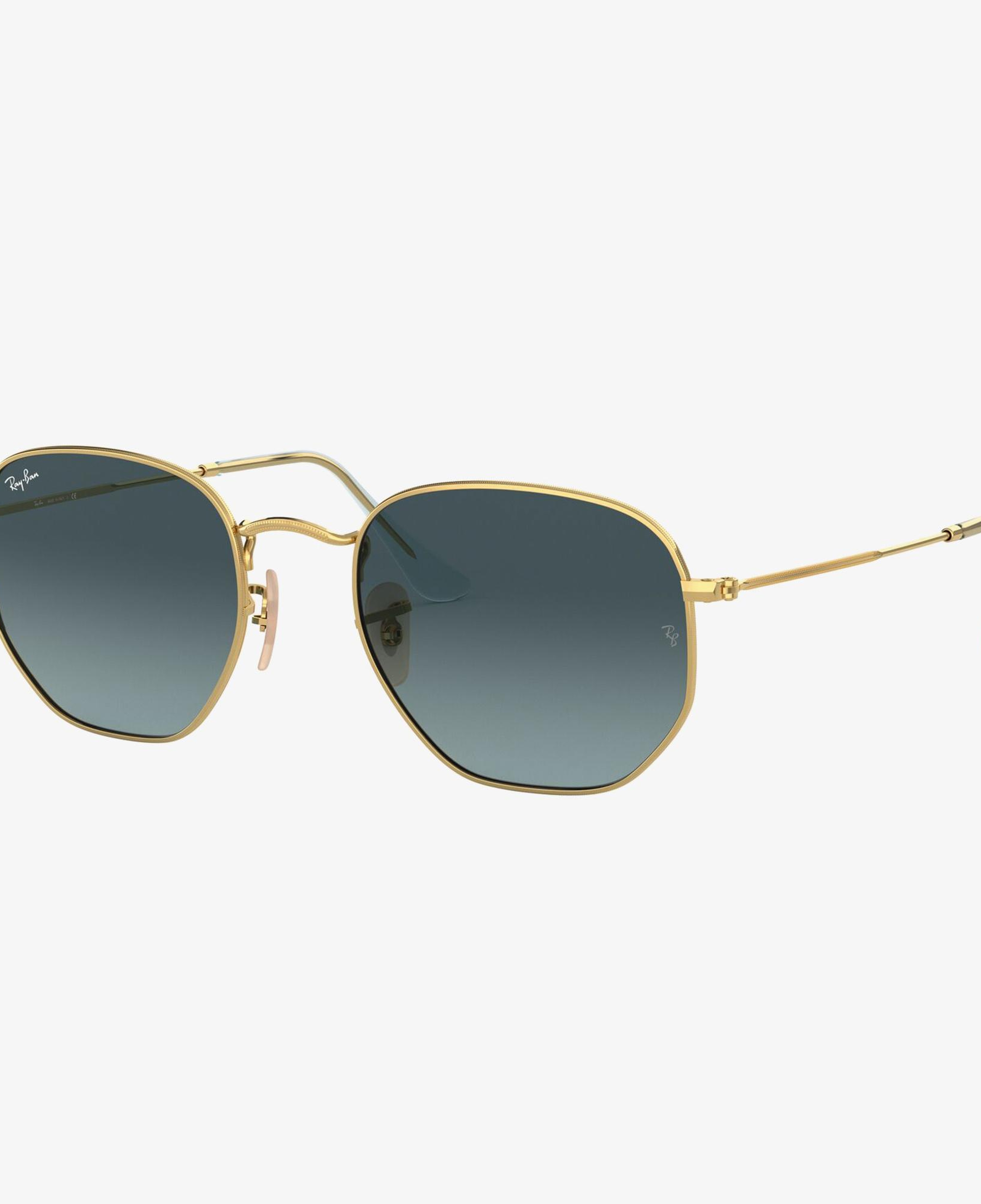 RAY-BAN 0RB3548N Hexagonal Unisex Gold Güneş Gözlüğü