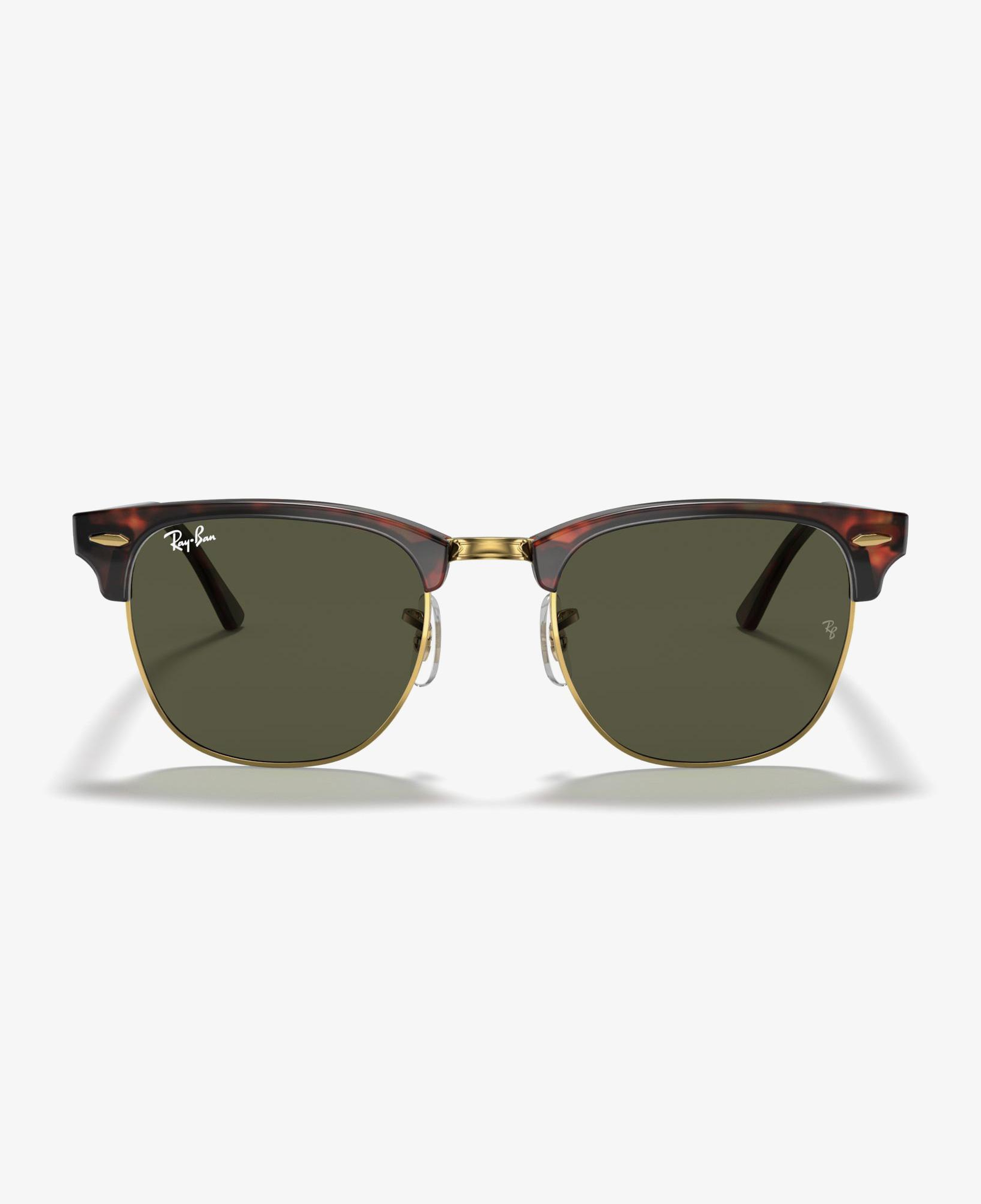 RAY-BAN 0RB3016 Clubmaster Erkek Mock Tortoise Arista Güneş Gözlüğü