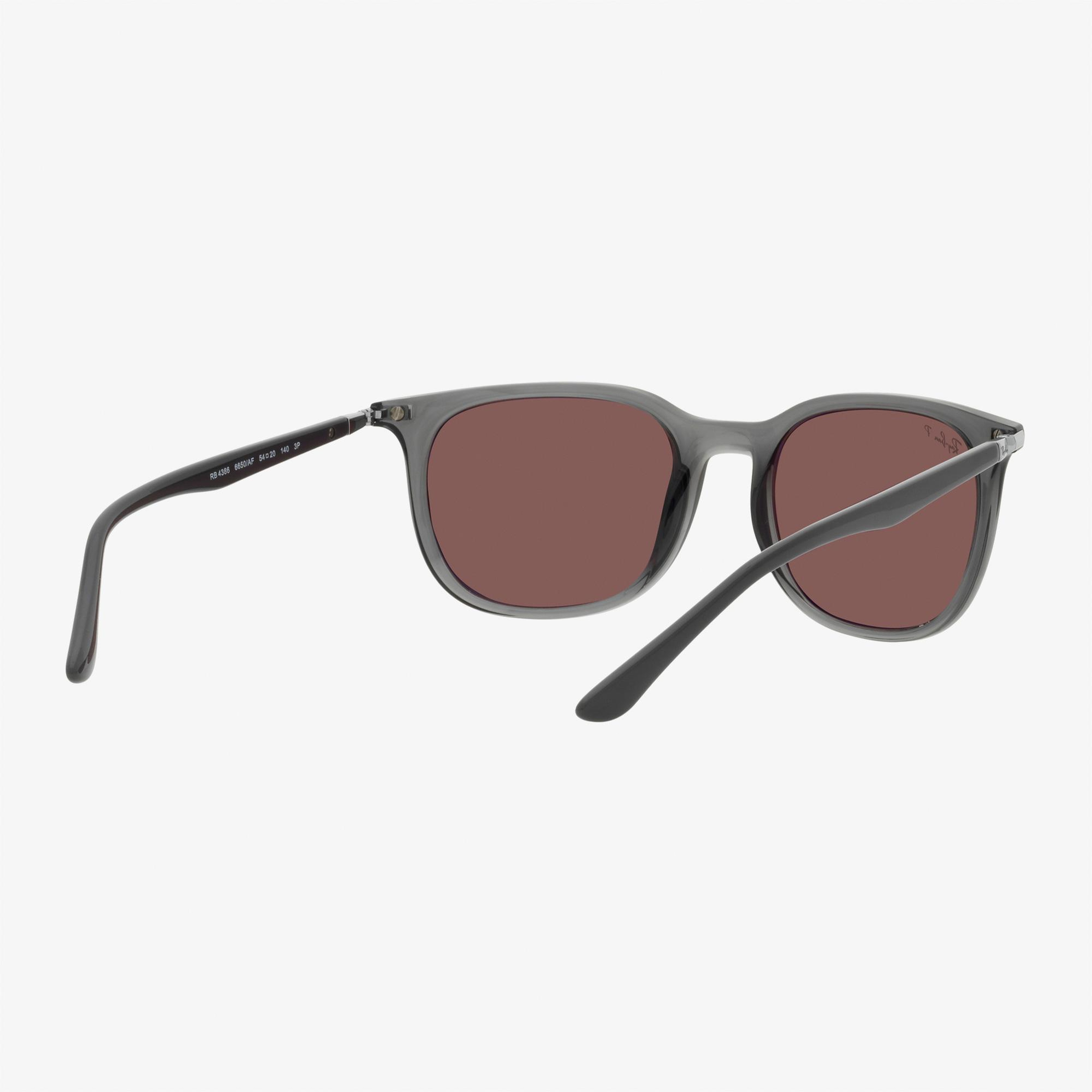 RAY-BAN 0RB4386 Unisex Gri Güneş Gözlüğü