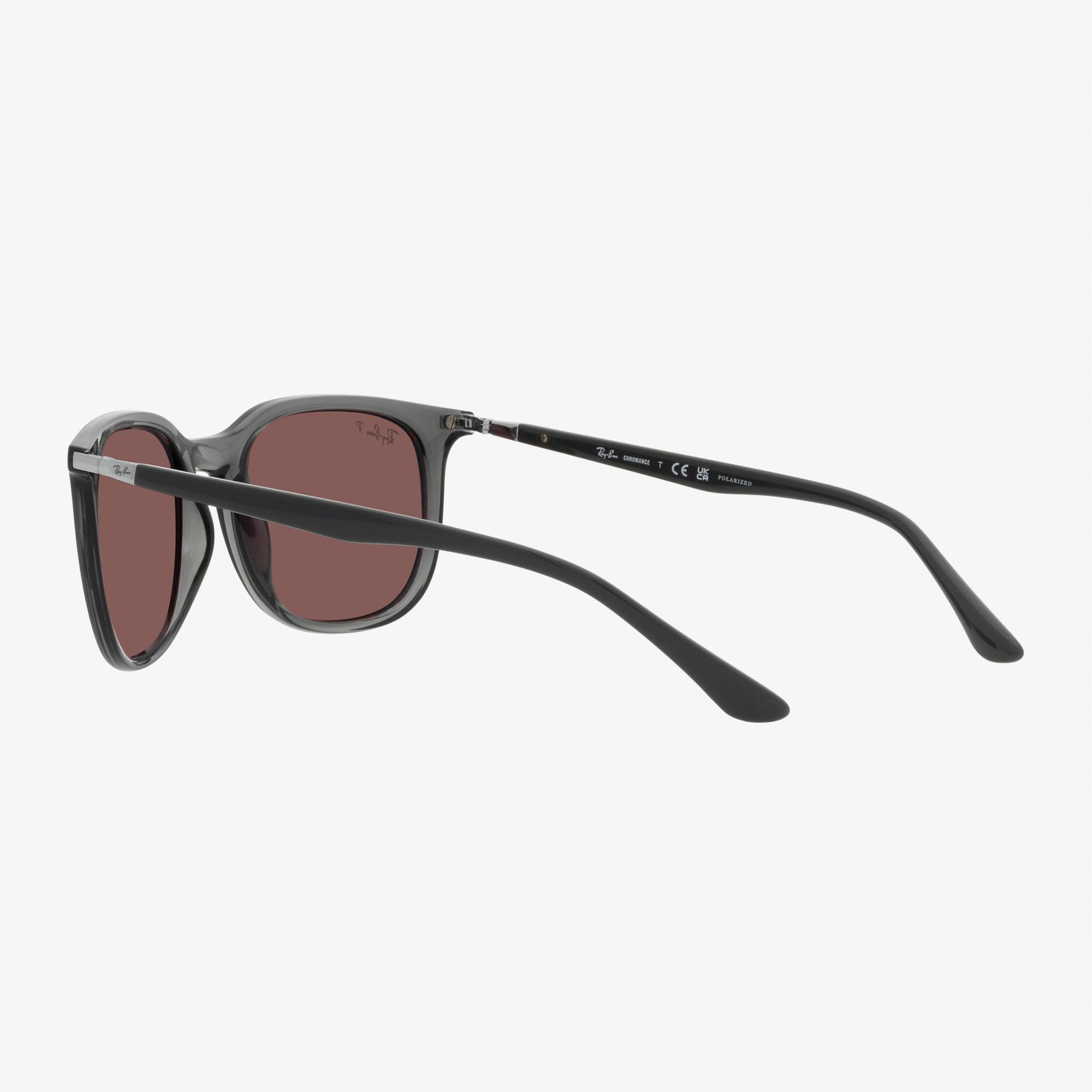 RAY-BAN 0RB4386 Unisex Gri Güneş Gözlüğü