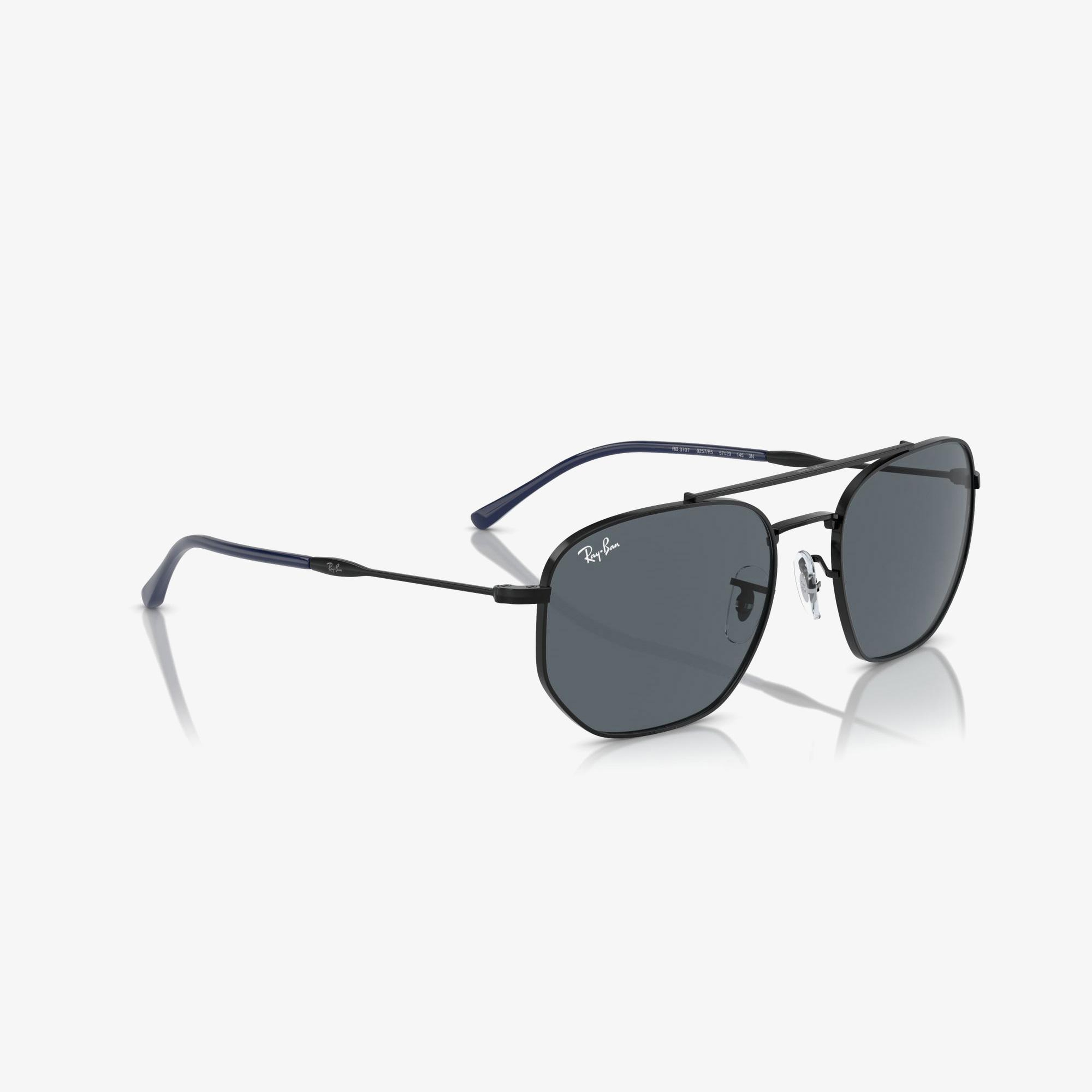 RAY-BAN 0RB3707 Unisex Siyah Güneş Gözlüğü