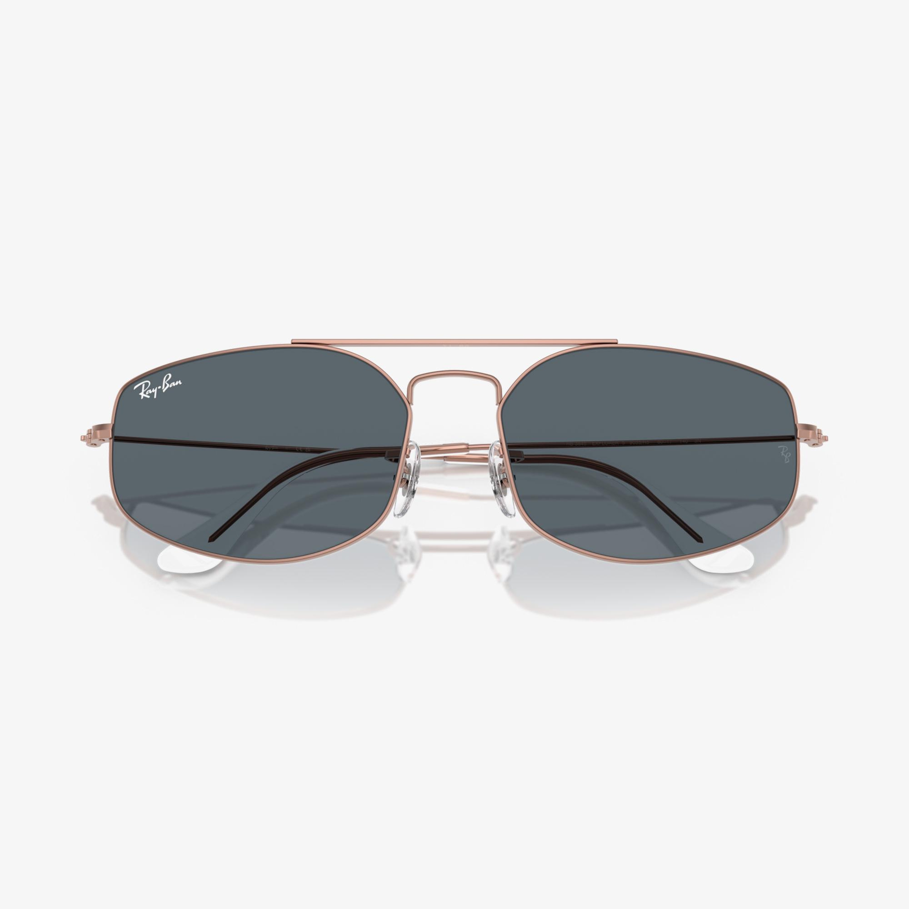 Ray-Ban Metal Unisex Gri Güneş Gözlüğü