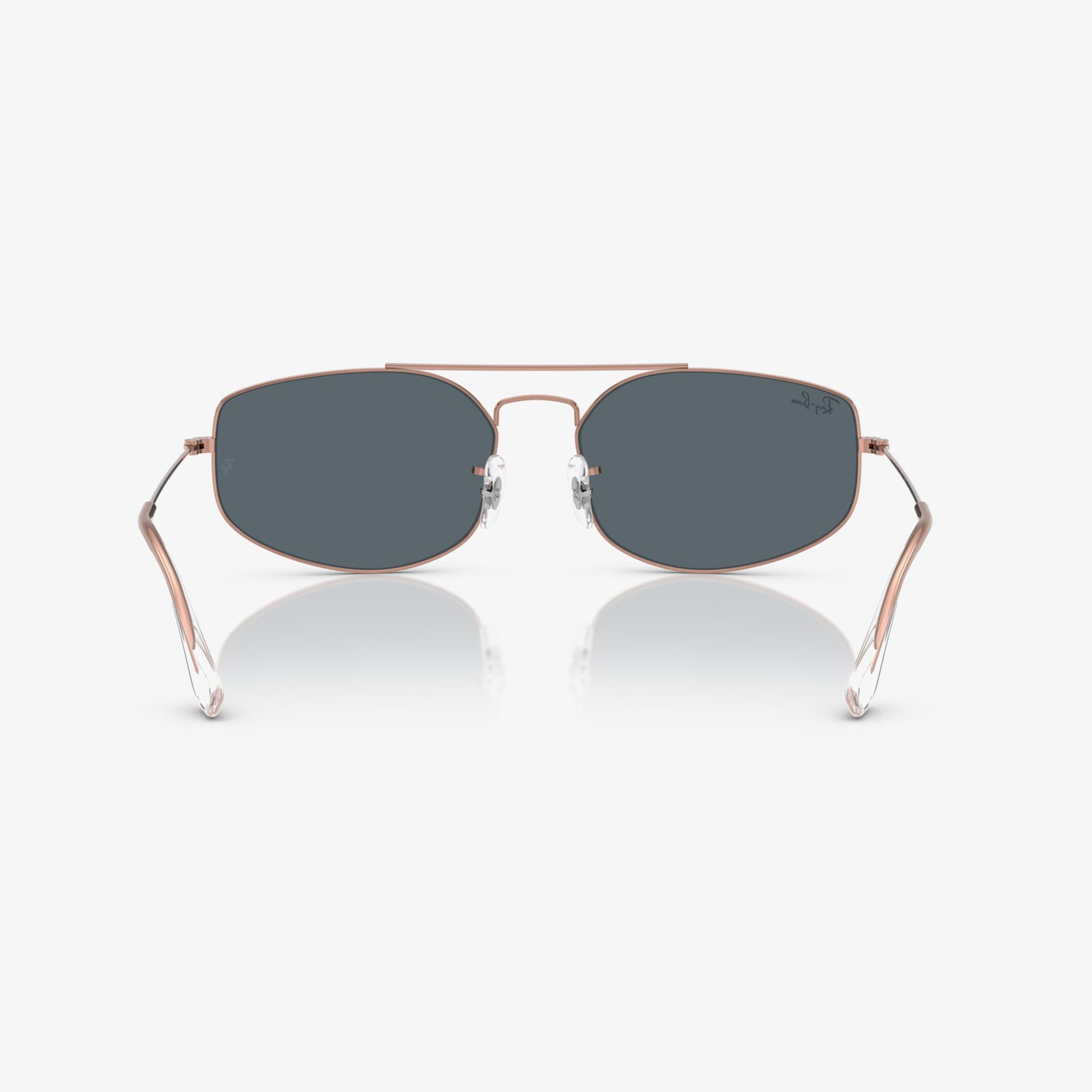 Ray-Ban Metal Unisex Gri Güneş Gözlüğü