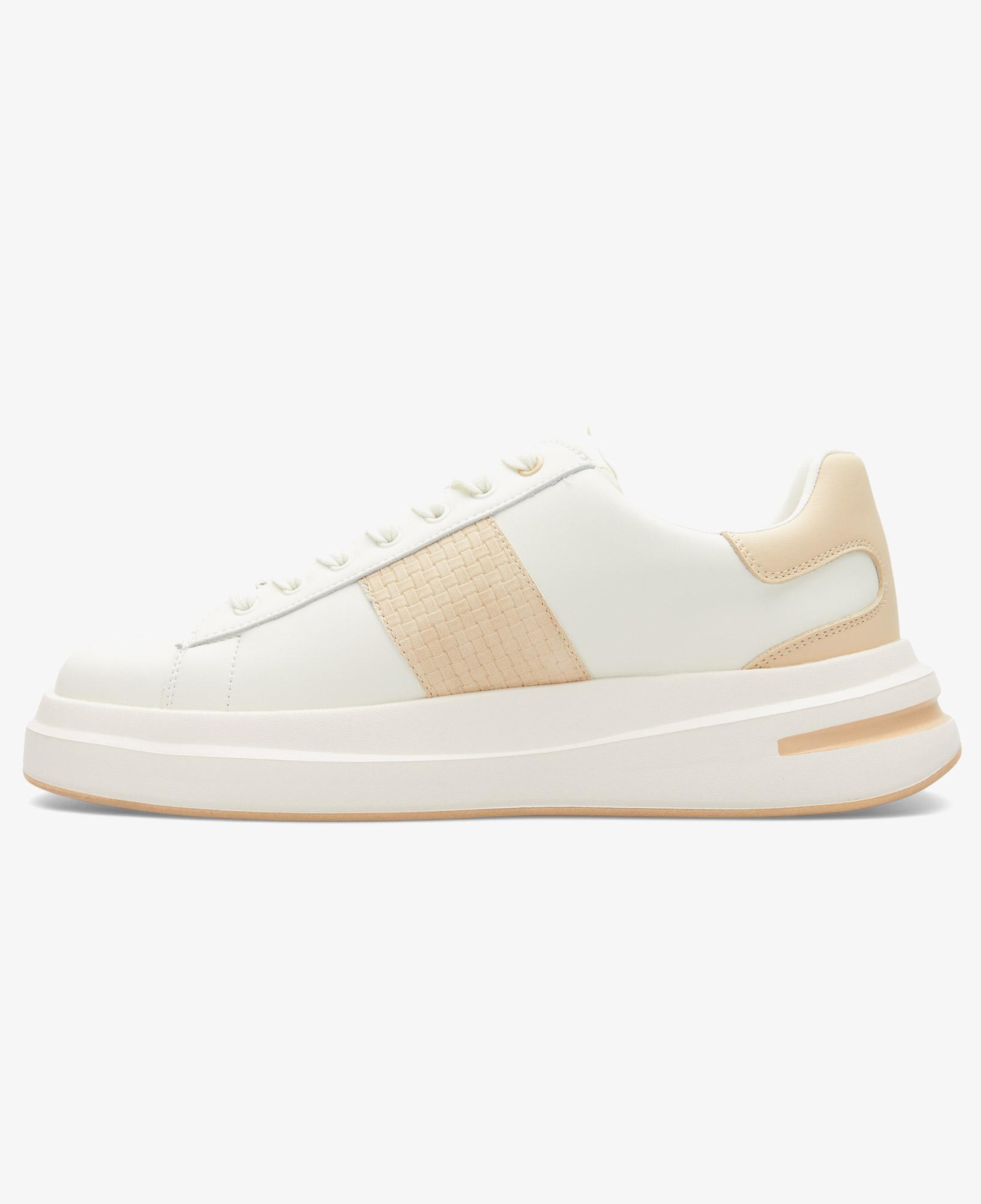 Guess Elba Deri Erkek Beyaz Sneaker