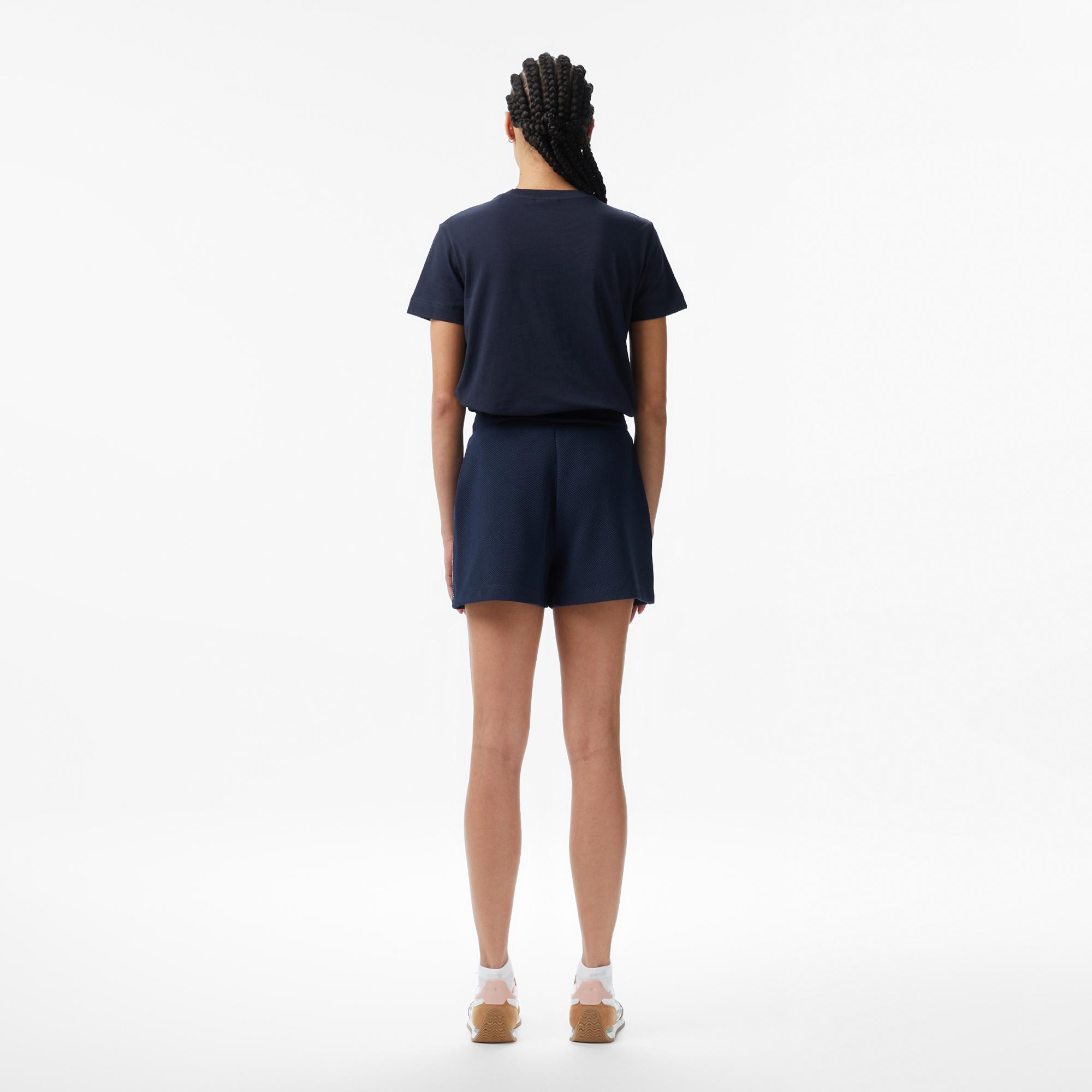 Guess Sarah Aktif Regular Fit Kadın Lacivert Şort