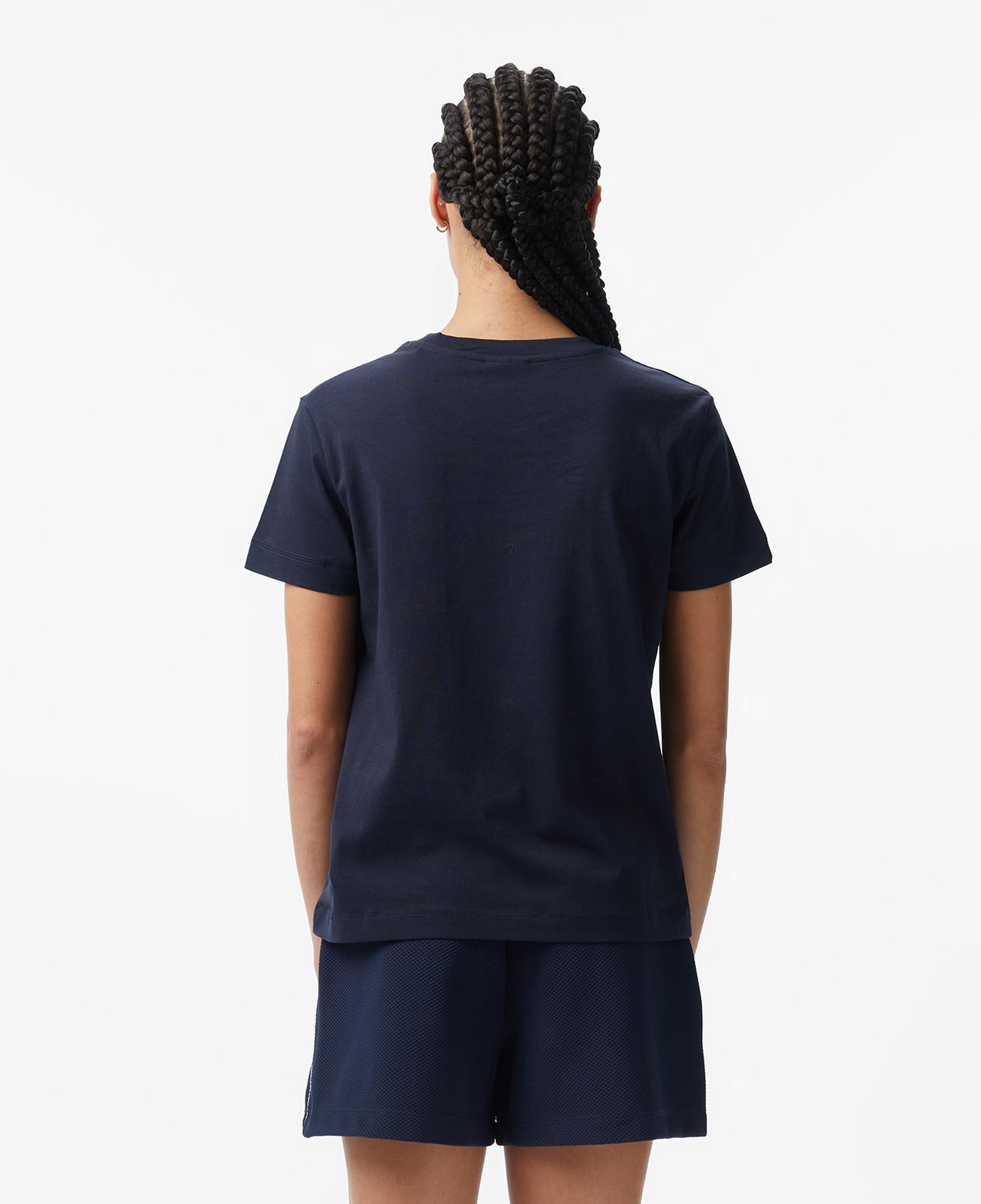 Guess Agnes Aktif Regular Fit Kadın Lacivert T-Shirt