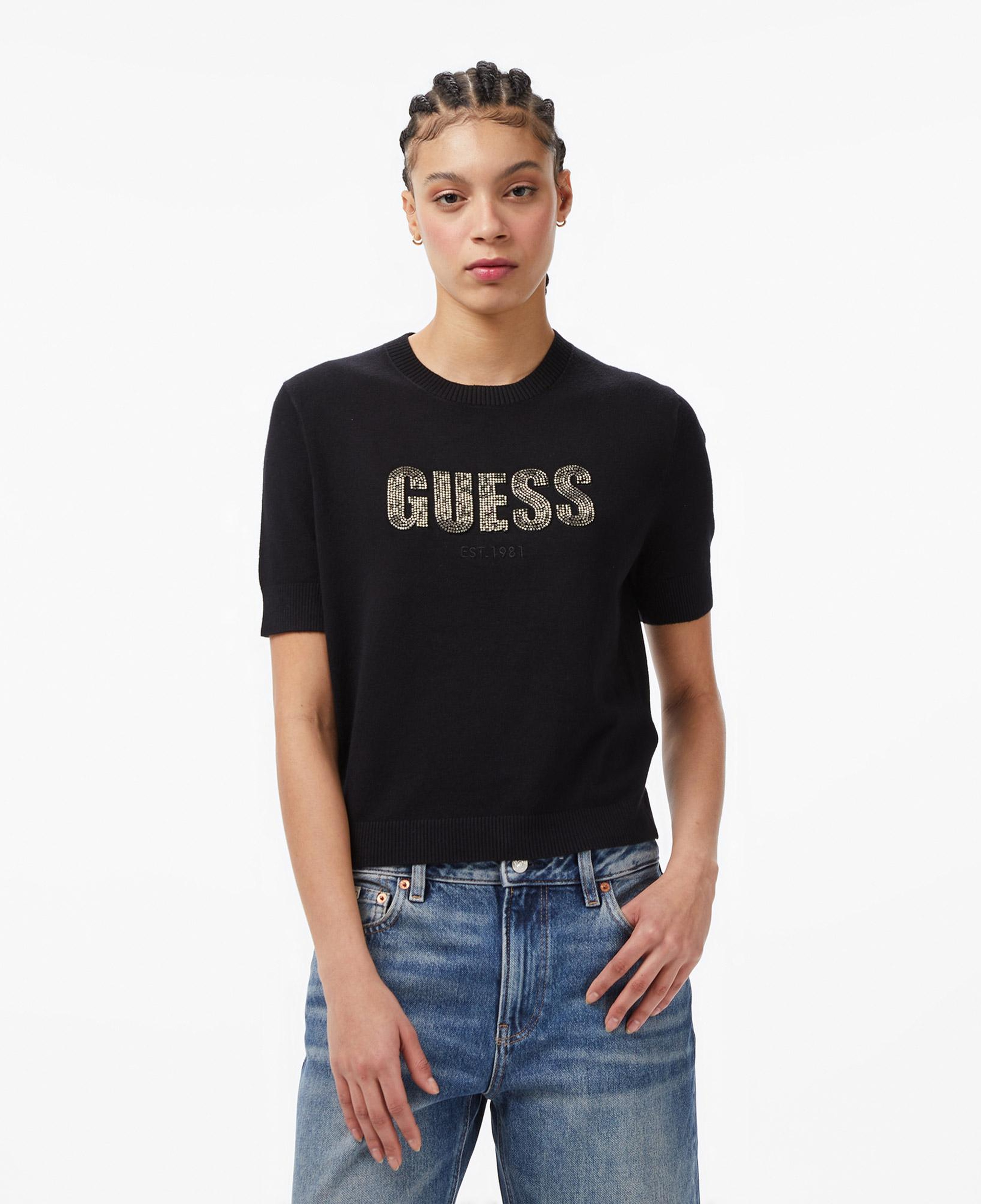 Guess Norah Kadın Siyah Triko