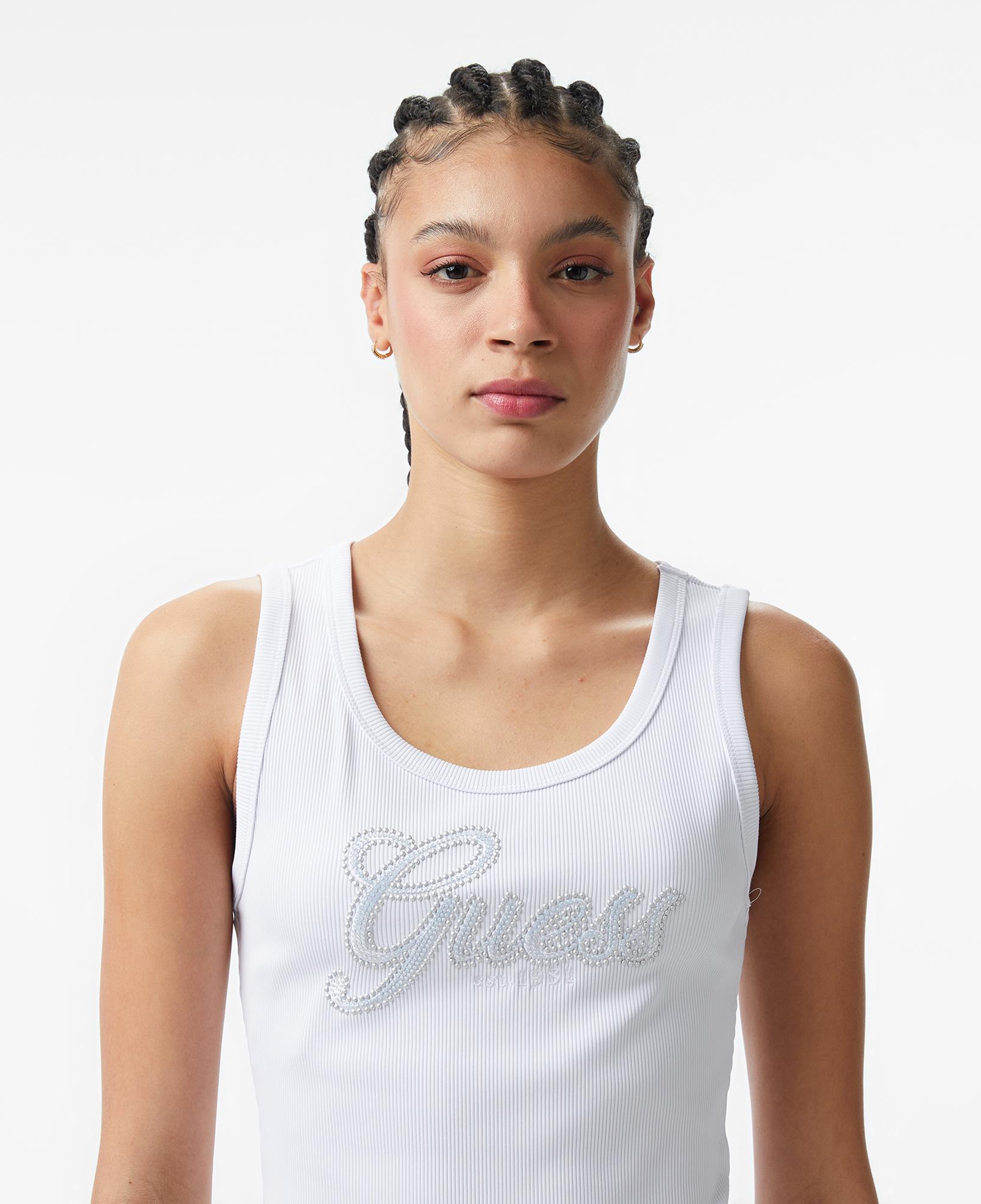 Guess Script Kadın Beyaz T-Shirt