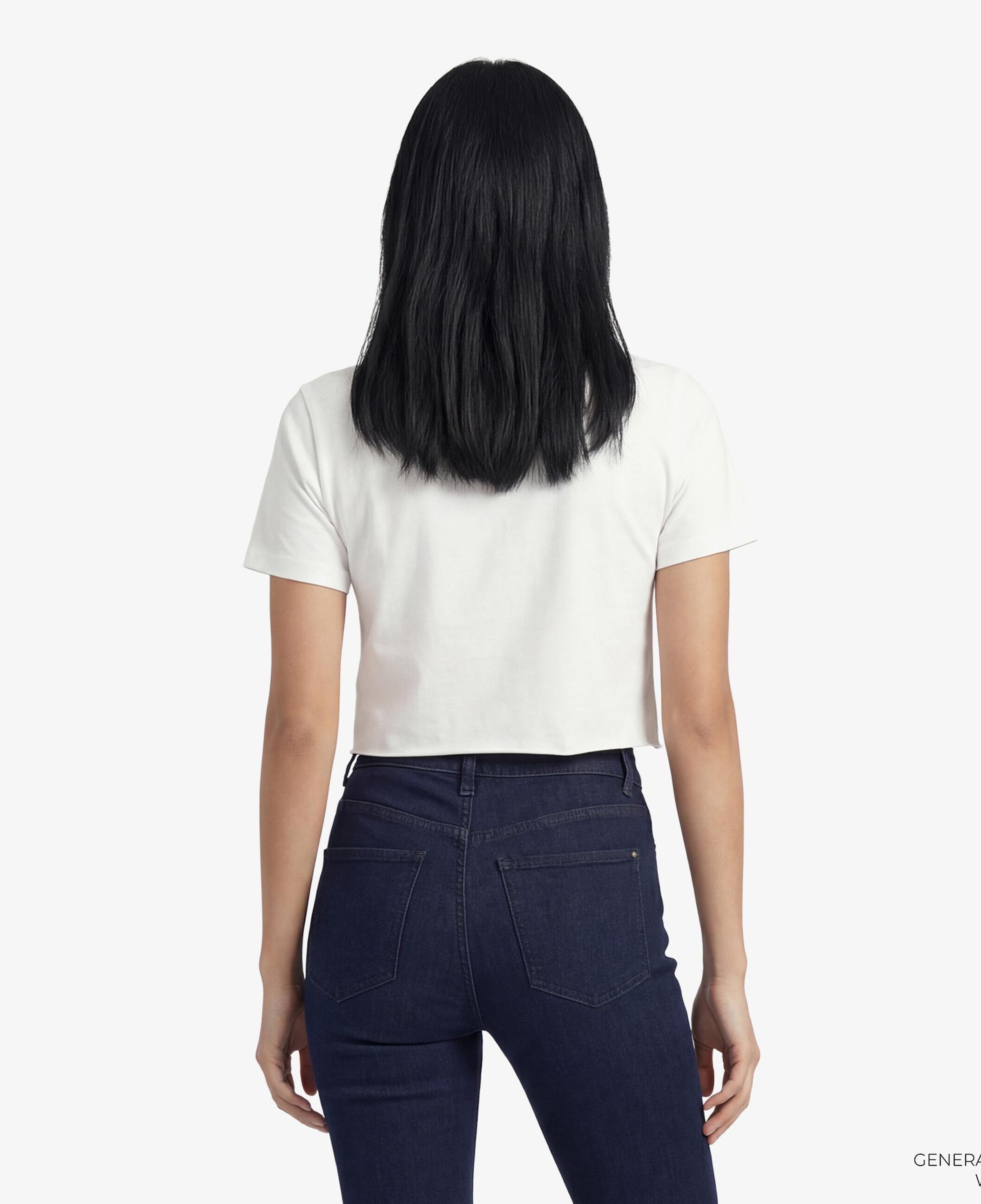 Guess Martina Aktif Boxy Fit Kadın Beyaz T-Shirt