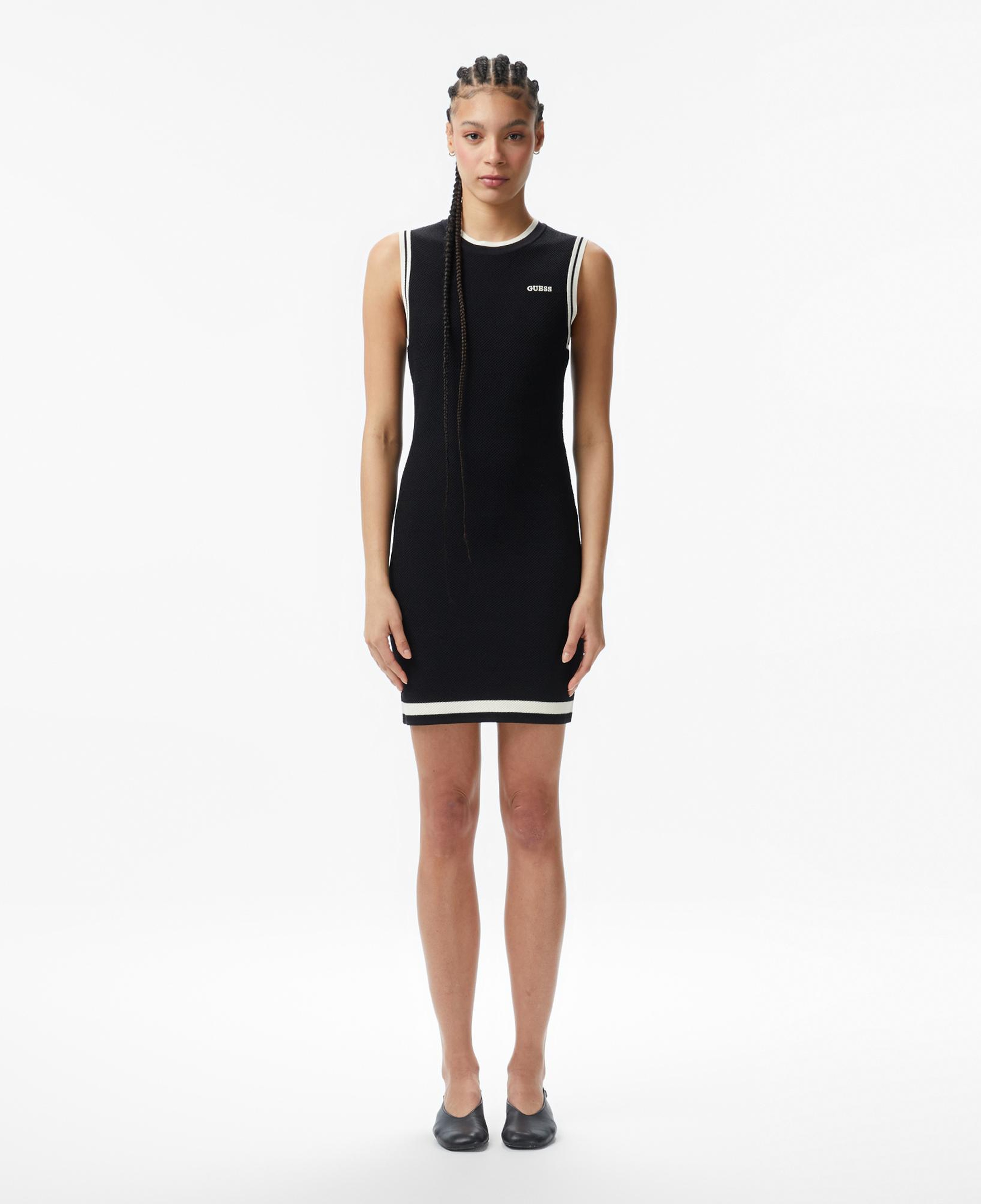 Guess Gabry Aktif Kadın Siyah Elbise