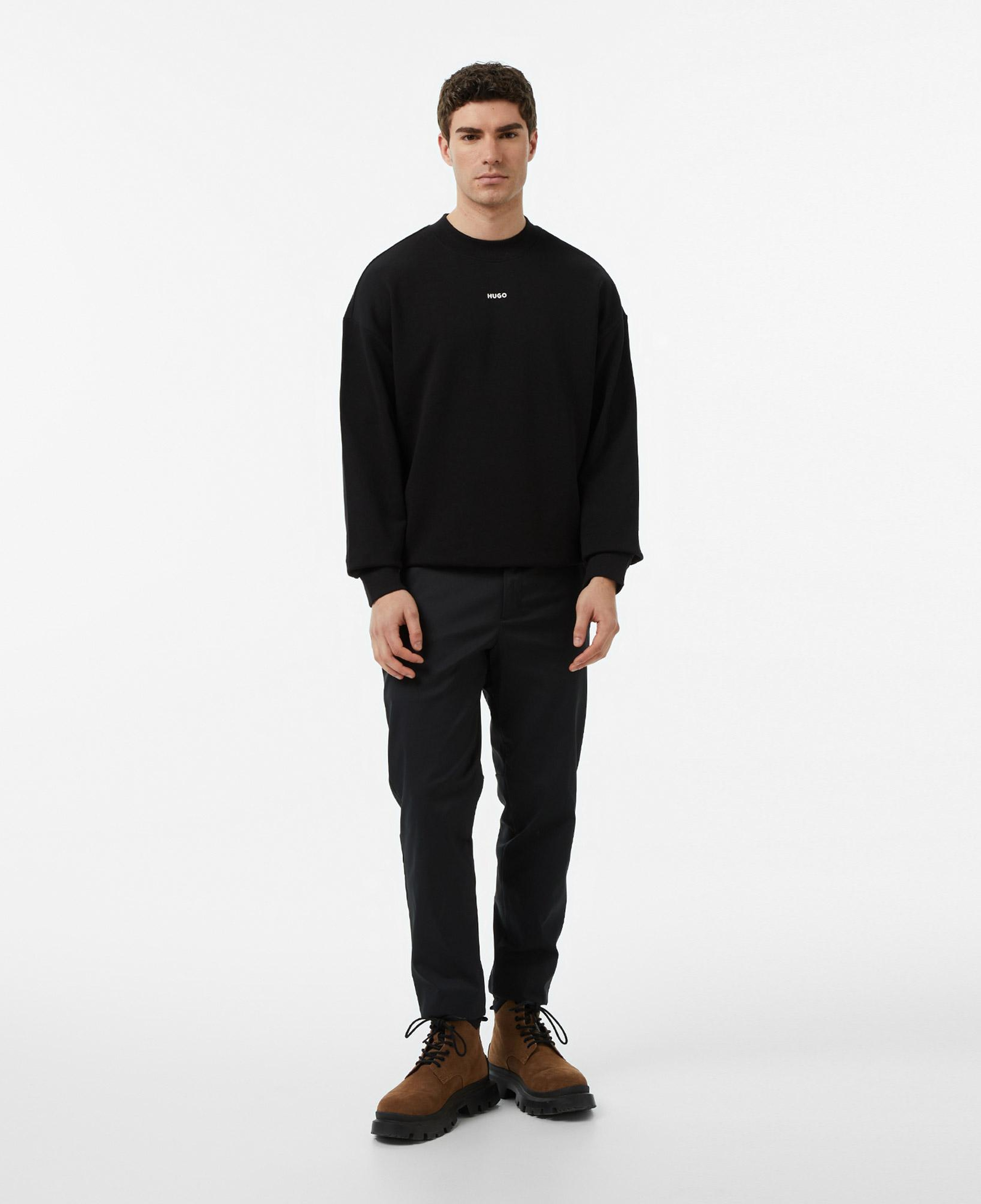 Hugo Dapocrew Erkek Siyah Sweatshirt