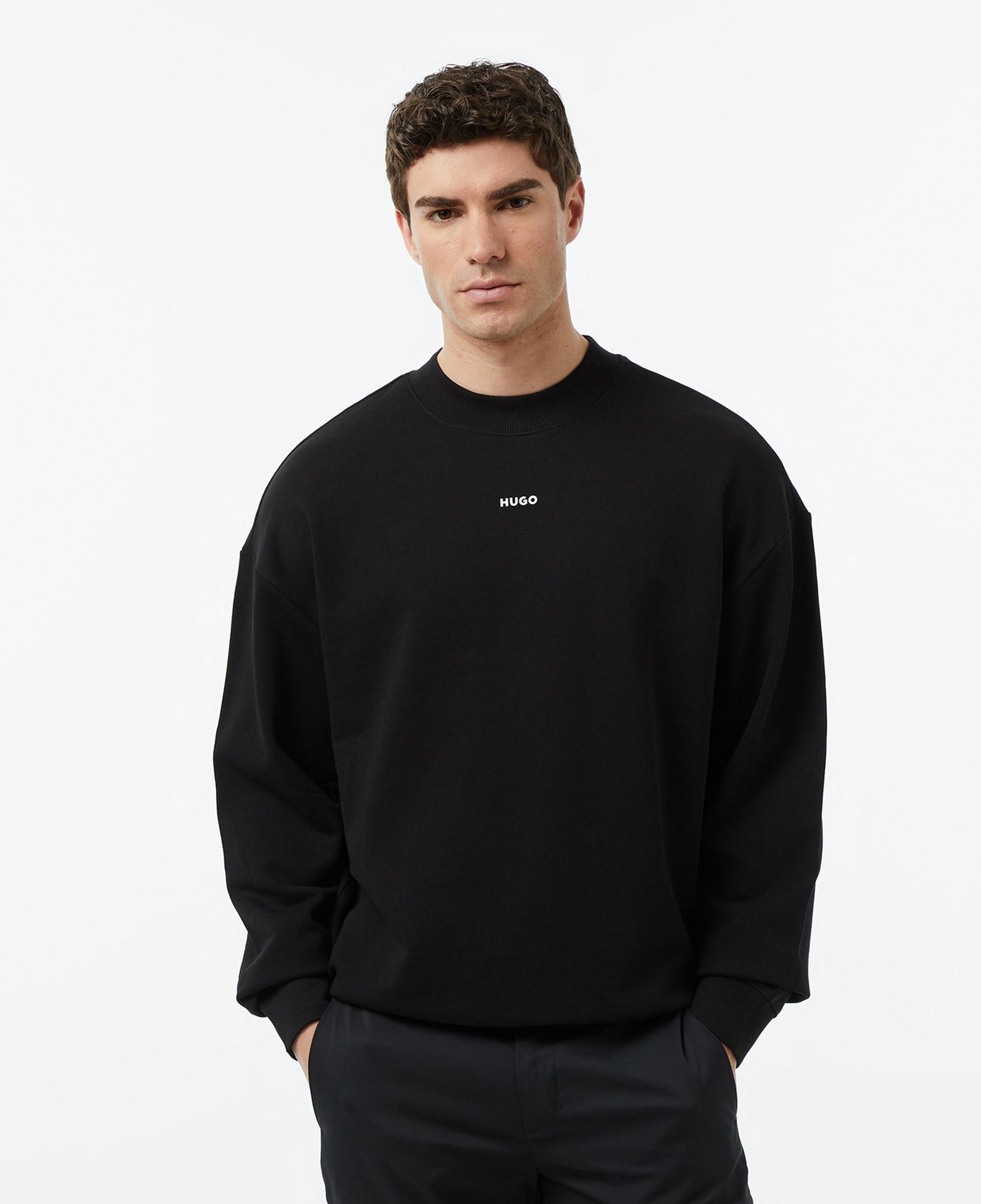 Hugo Dapocrew Erkek Siyah Sweatshirt