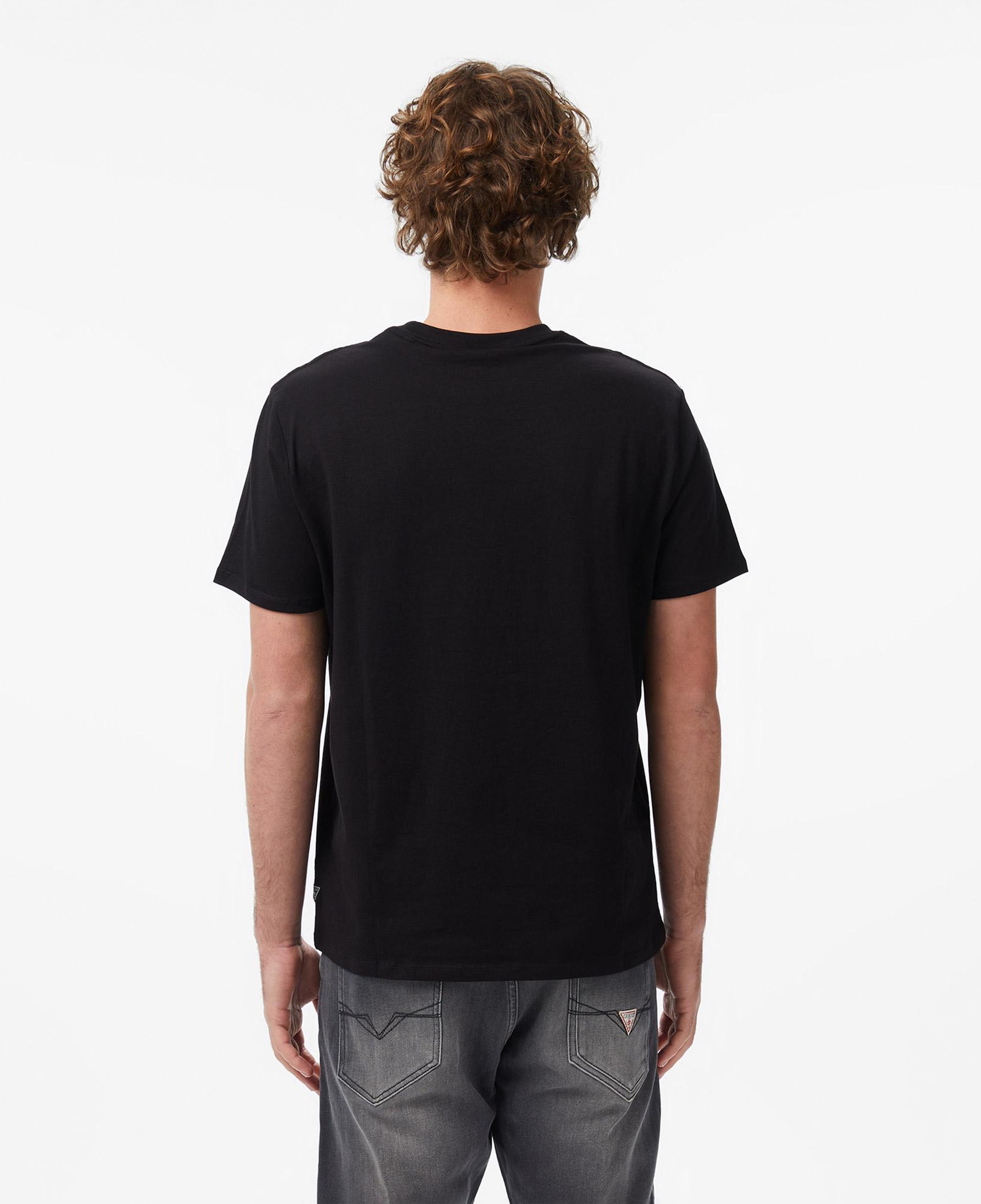 Guess Shimmer Regular Fit Erkek Siyah T-Shirt