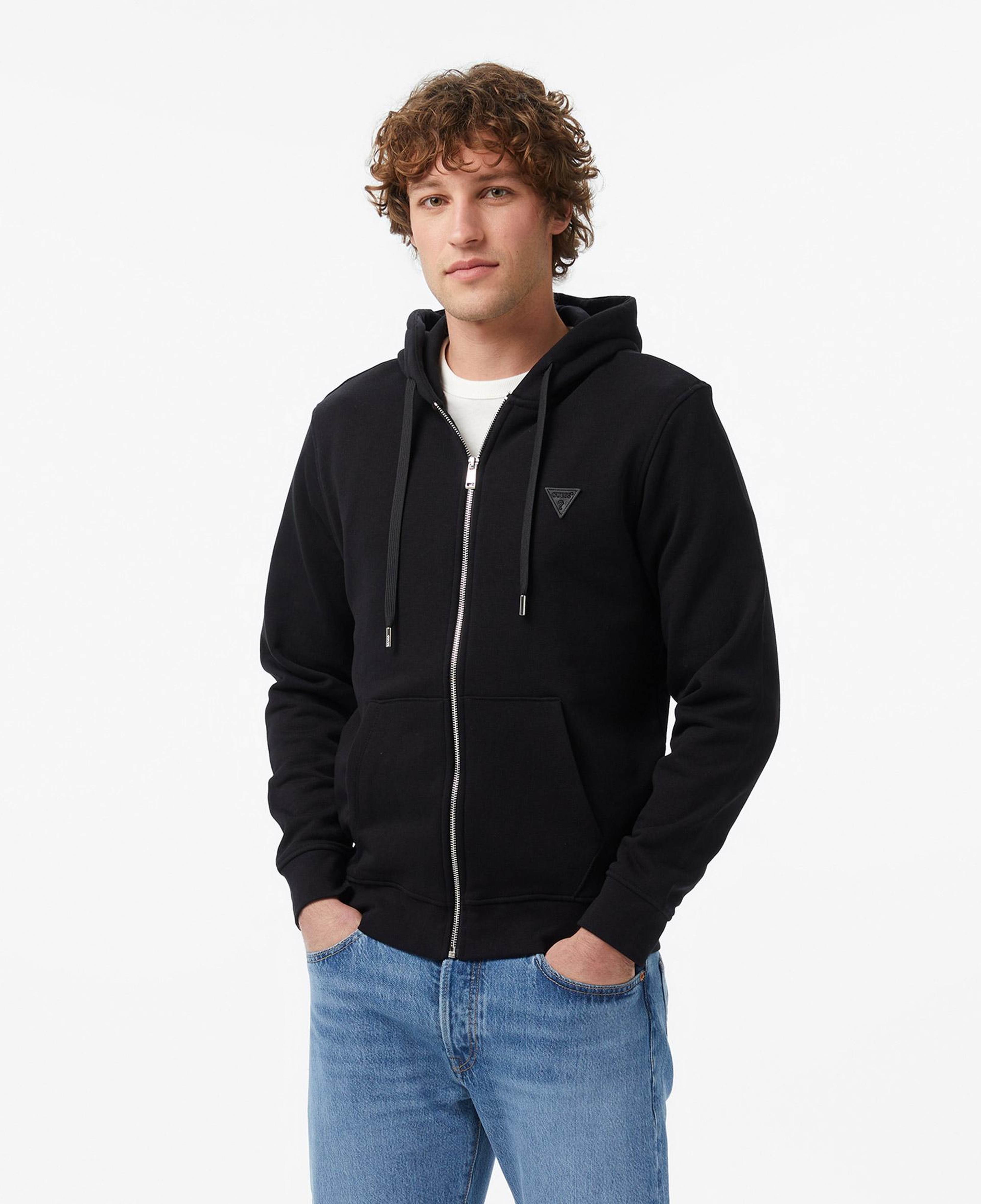 Guess Poly Erkek Siyah Sweatshirt