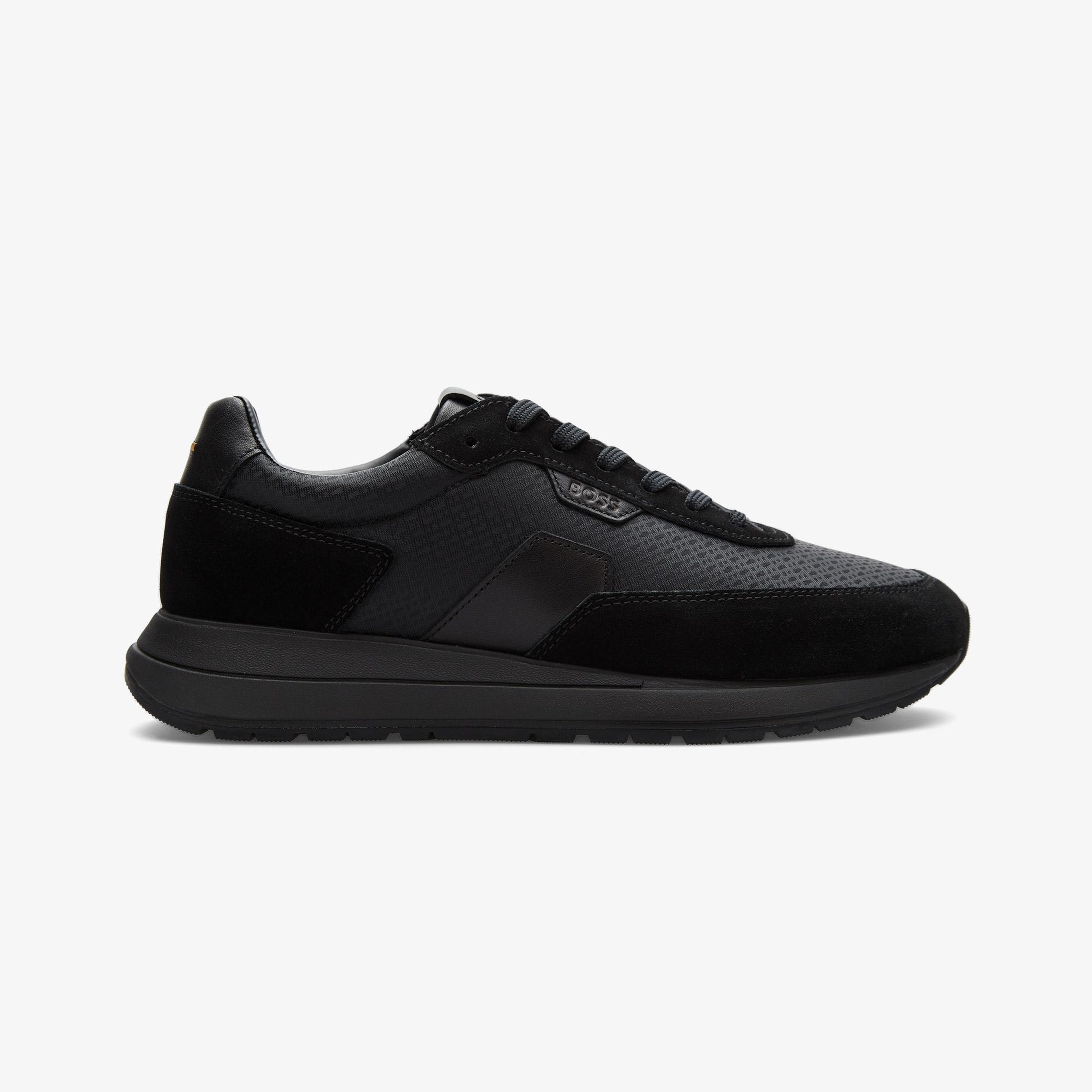 Boss Vinston Runn Erkek Siyah Sneaker