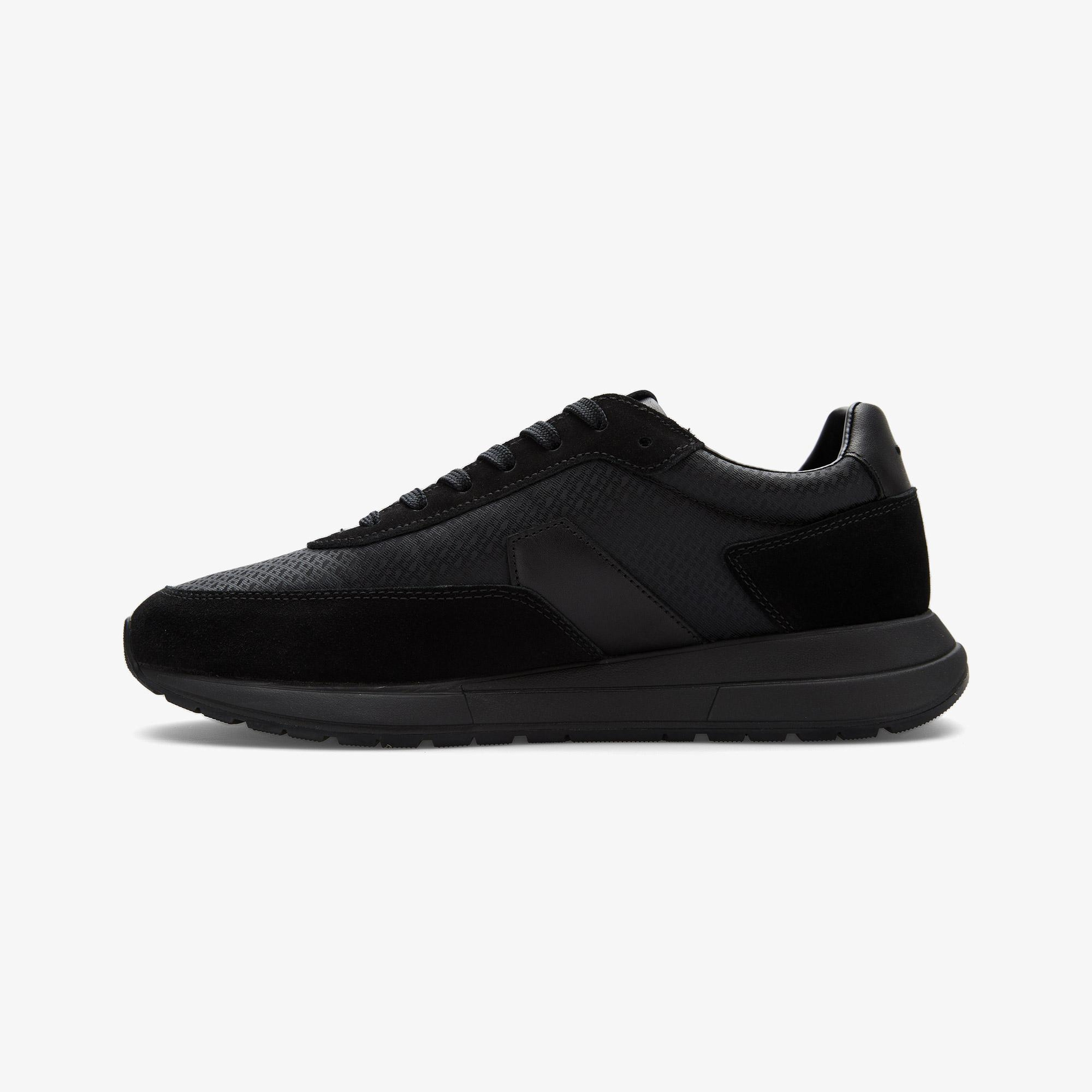 Boss Vinston Runn Erkek Siyah Sneaker
