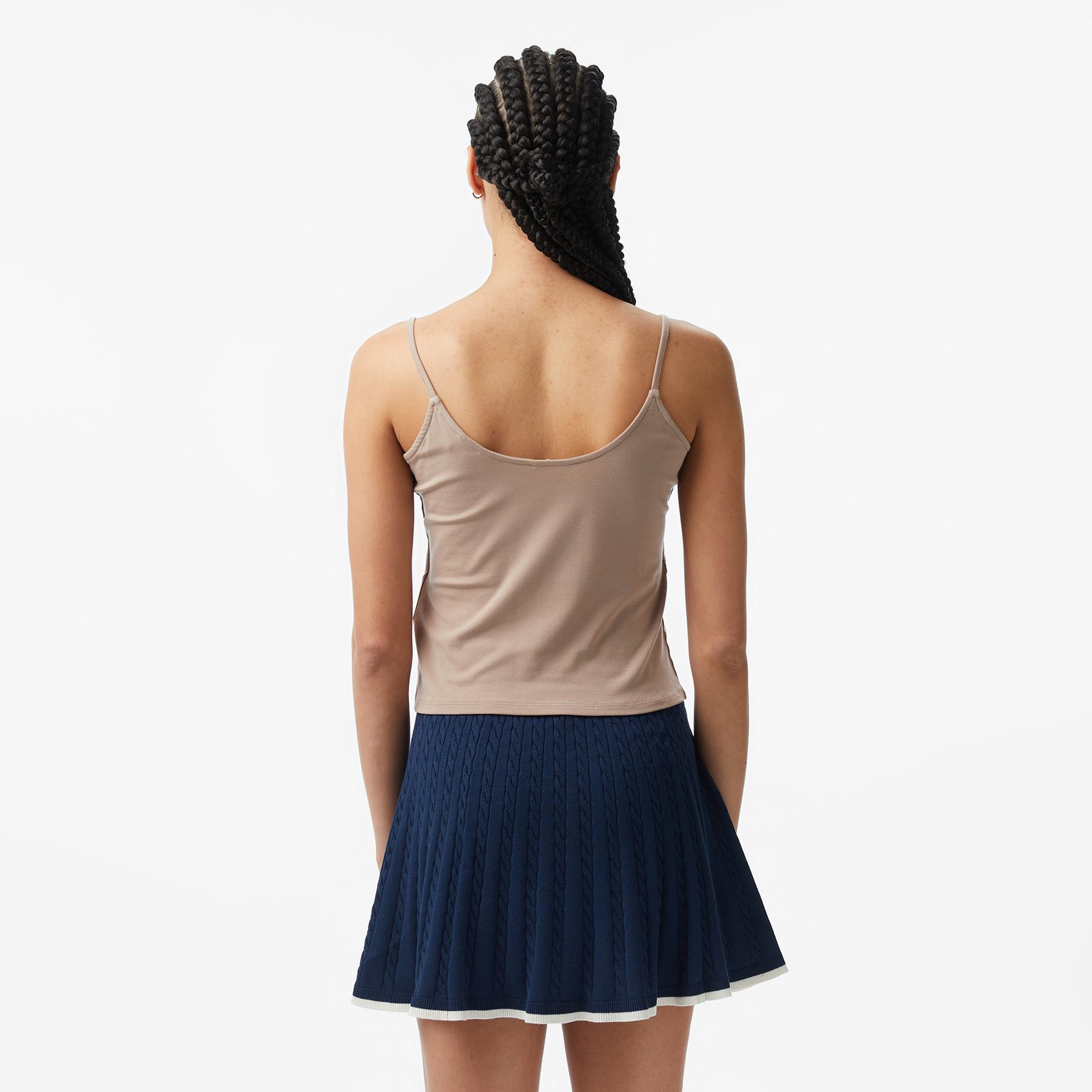 Guess Jasmine Aktif Kadın Bej Sweatshirt