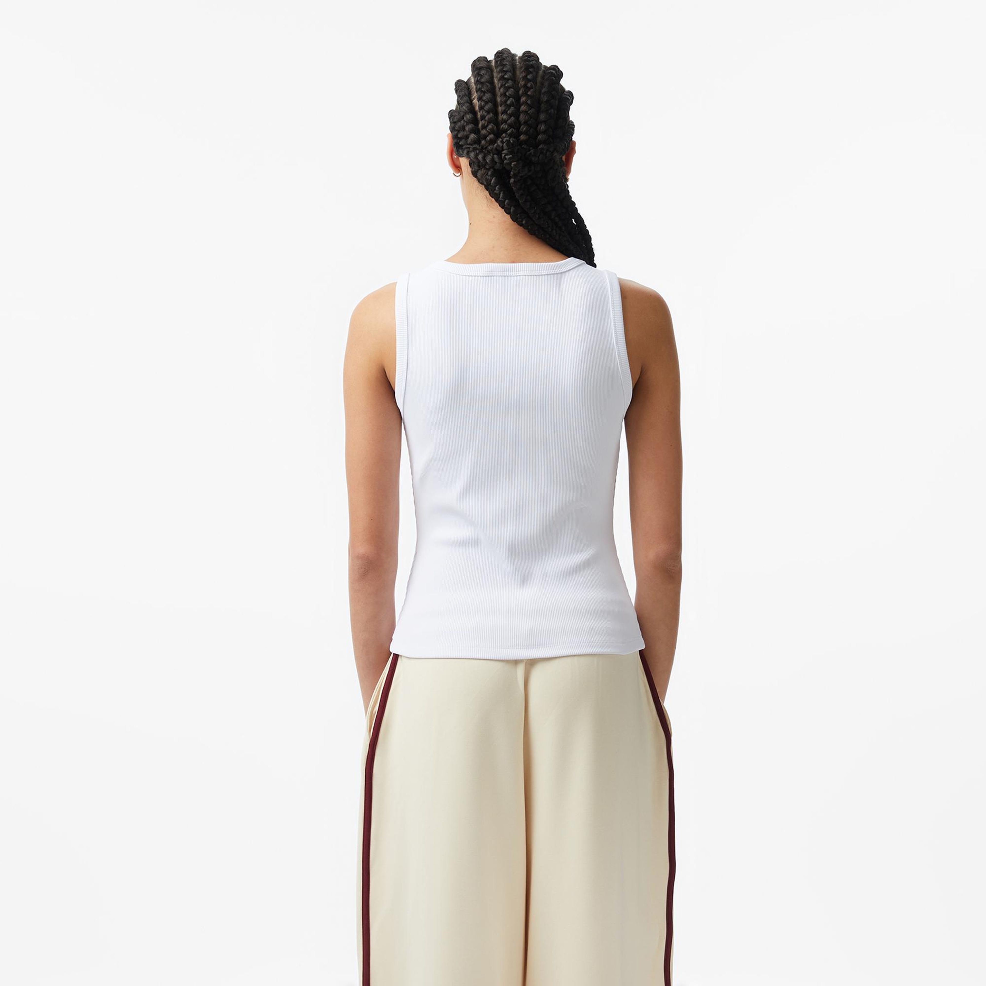 Guess Script Kadın Beyaz T-Shirt