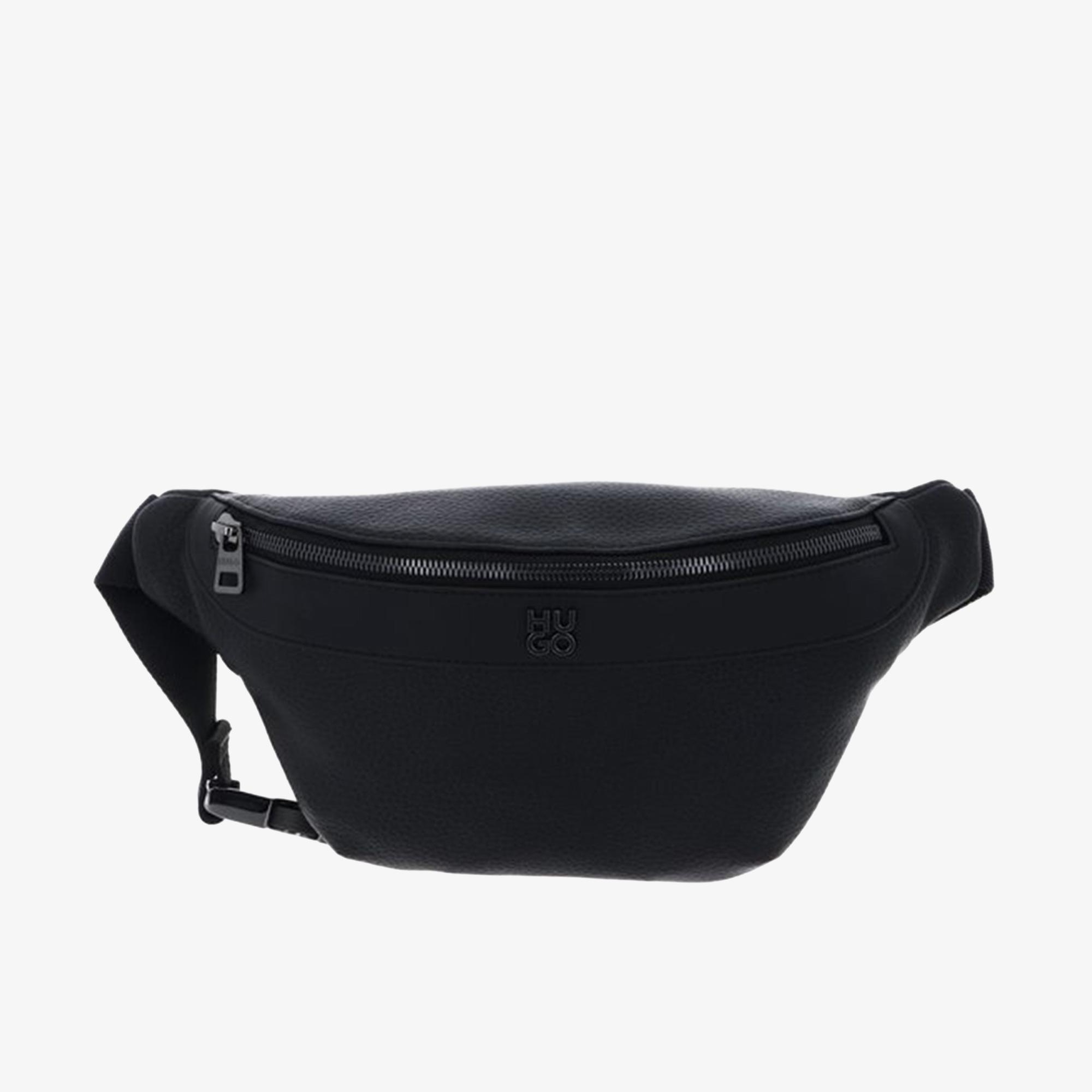 Hugo Quantic Erkek Siyah Bel Çantası